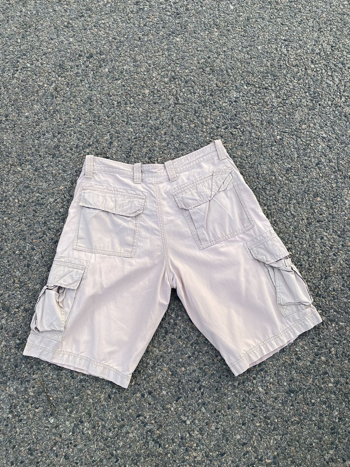 Napapijri × Vintage Mens Vintage Napapijri Cargo shorts distressed y2k rare Size US 34 / EU 50 - 9 Thumbnail