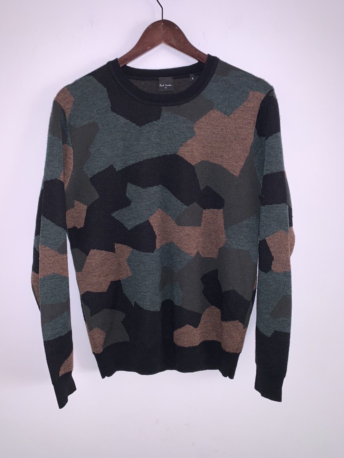 Paul Smith Paul Smith Camouflage Sweater Size US S / EU 44-46 / 1 - 2 Thumbnail