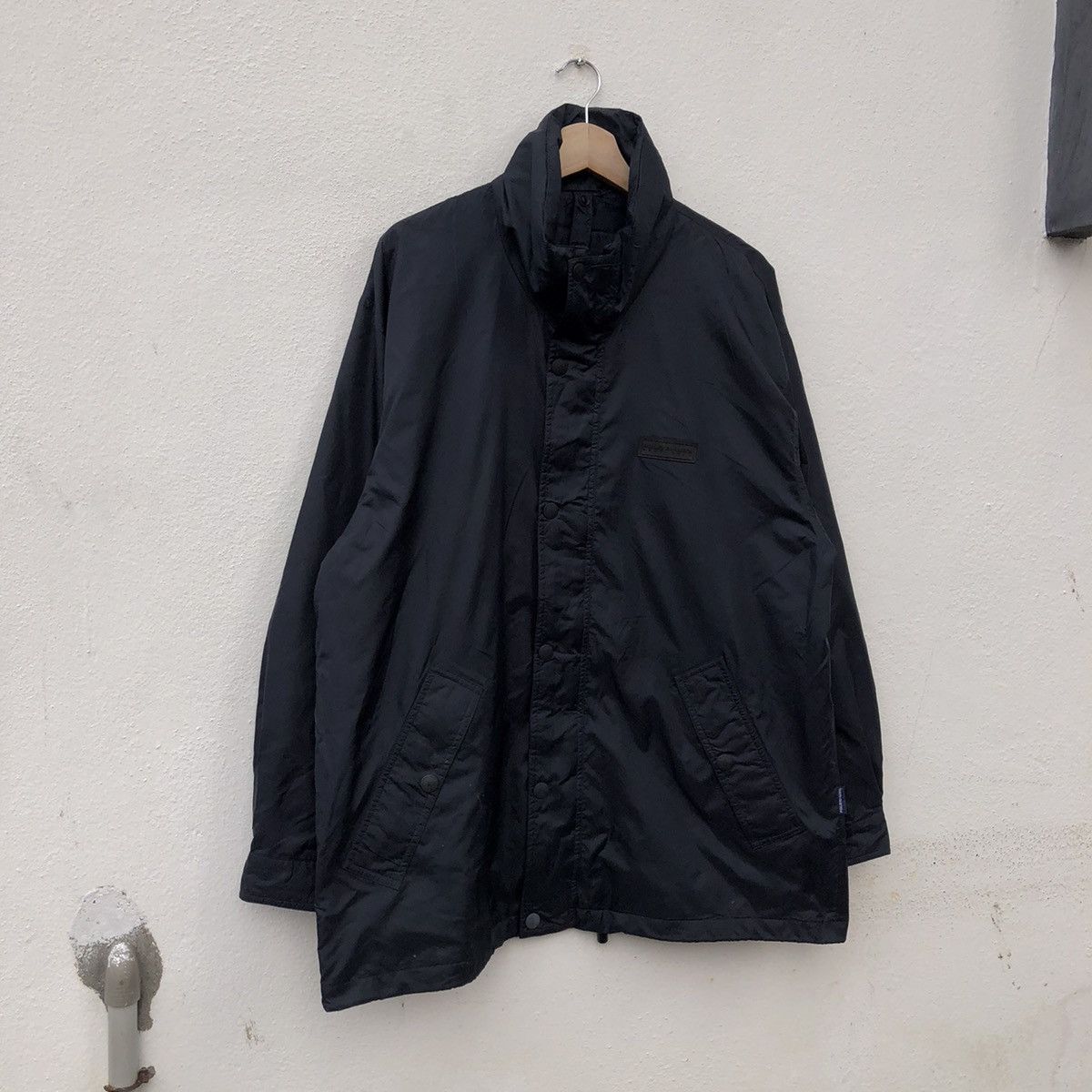 Japanese Brand ULTIMATE BLACK ZIPPER JACKET POLO BI-WAY SENTLORAN Size US L / EU 52-54 / 3 - 2 Thumbnail
