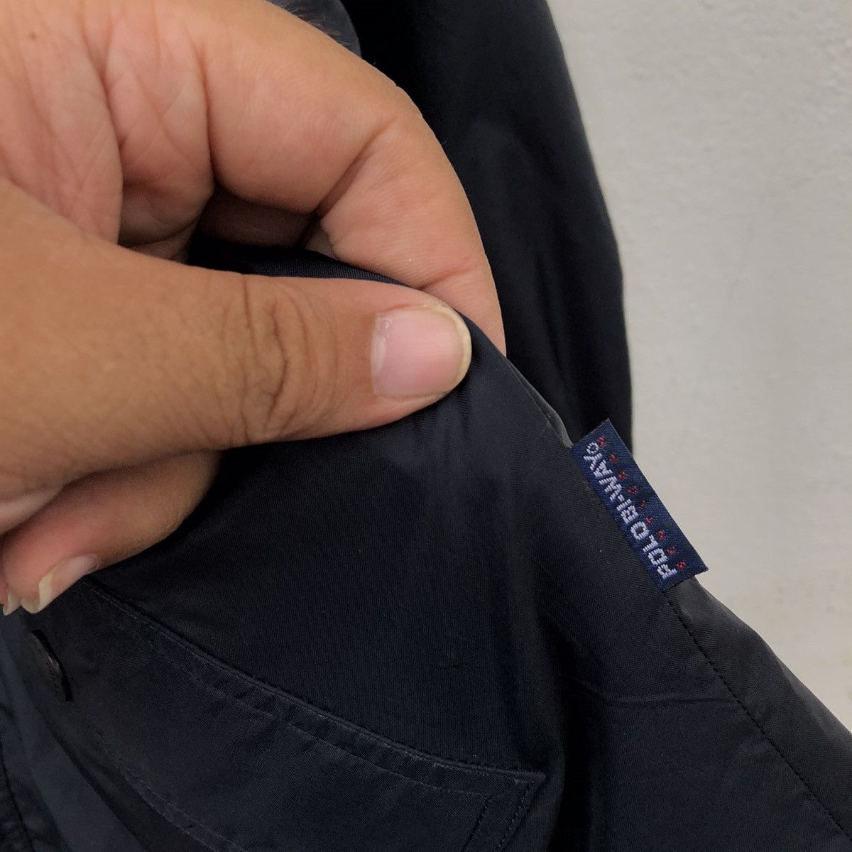 Japanese Brand ULTIMATE BLACK ZIPPER JACKET POLO BI-WAY SENTLORAN Size US L / EU 52-54 / 3 - 4 Thumbnail