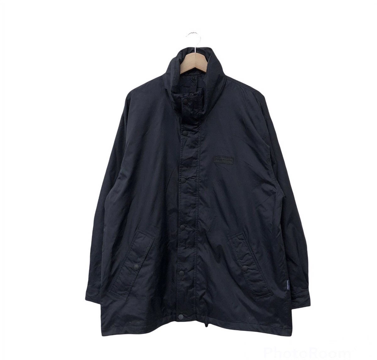 Japanese Brand ULTIMATE BLACK ZIPPER JACKET POLO BI-WAY SENTLORAN Size US L / EU 52-54 / 3 - 1 Thumbnail