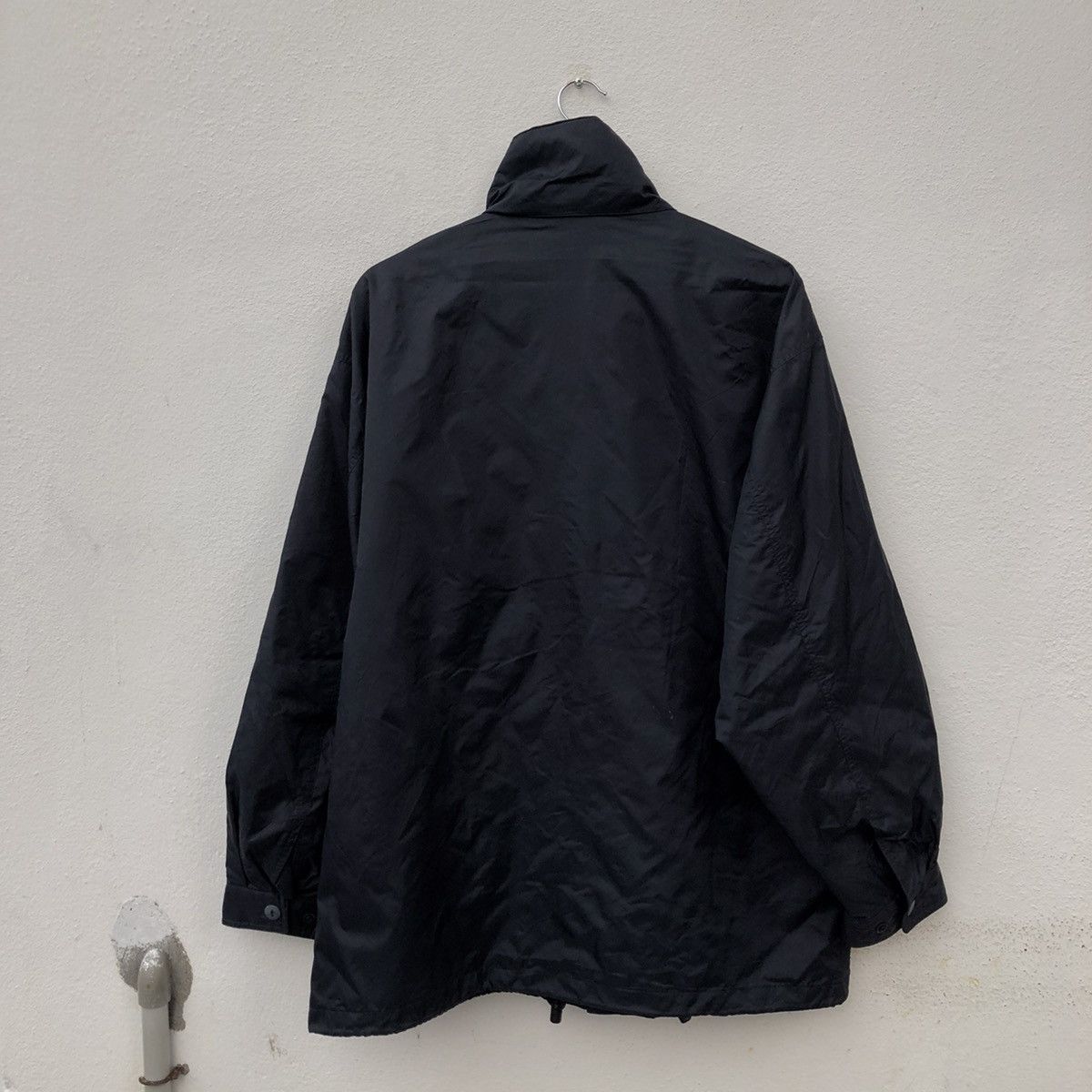 Japanese Brand ULTIMATE BLACK ZIPPER JACKET POLO BI-WAY SENTLORAN Size US L / EU 52-54 / 3 - 6 Thumbnail