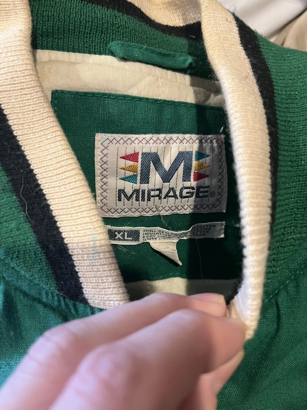 Mirage New York Jets Vintage Mirage Jacket Size XL Size US XL / EU 56 / 4 - 4 Thumbnail