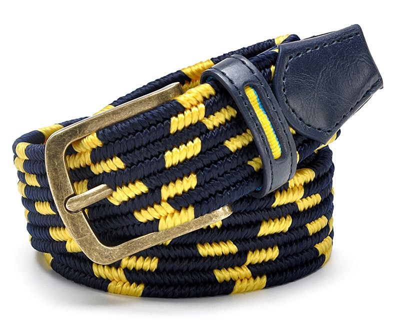 Other Braided Elasticity Woven Leather Belt Size ONE SIZE - 1 Thumbnail