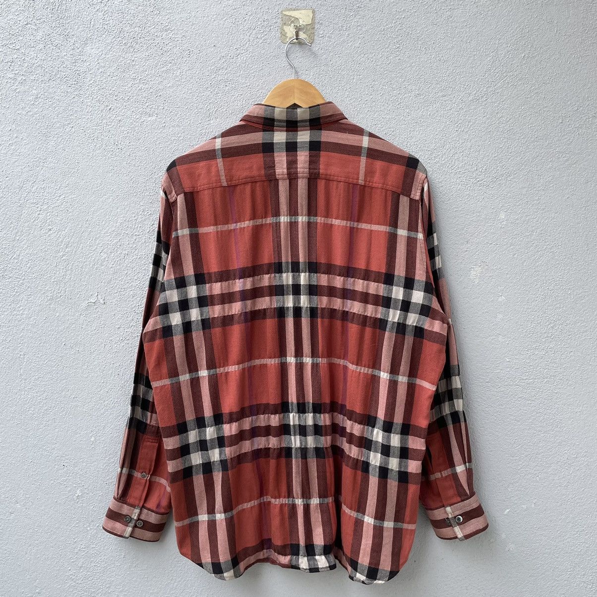 Burberry Vintage Burberry Nova Check Button Up Shirt Size US XL / EU 56 / 4 - 2 Thumbnail