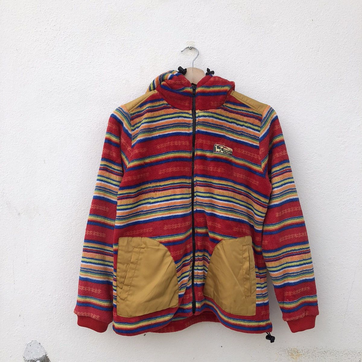 Japanese Brand TITICACA HOODIE ZIPPER JACKET COLOURFUL DESIGN Size US M / EU 48-50 / 2 - 11 Thumbnail