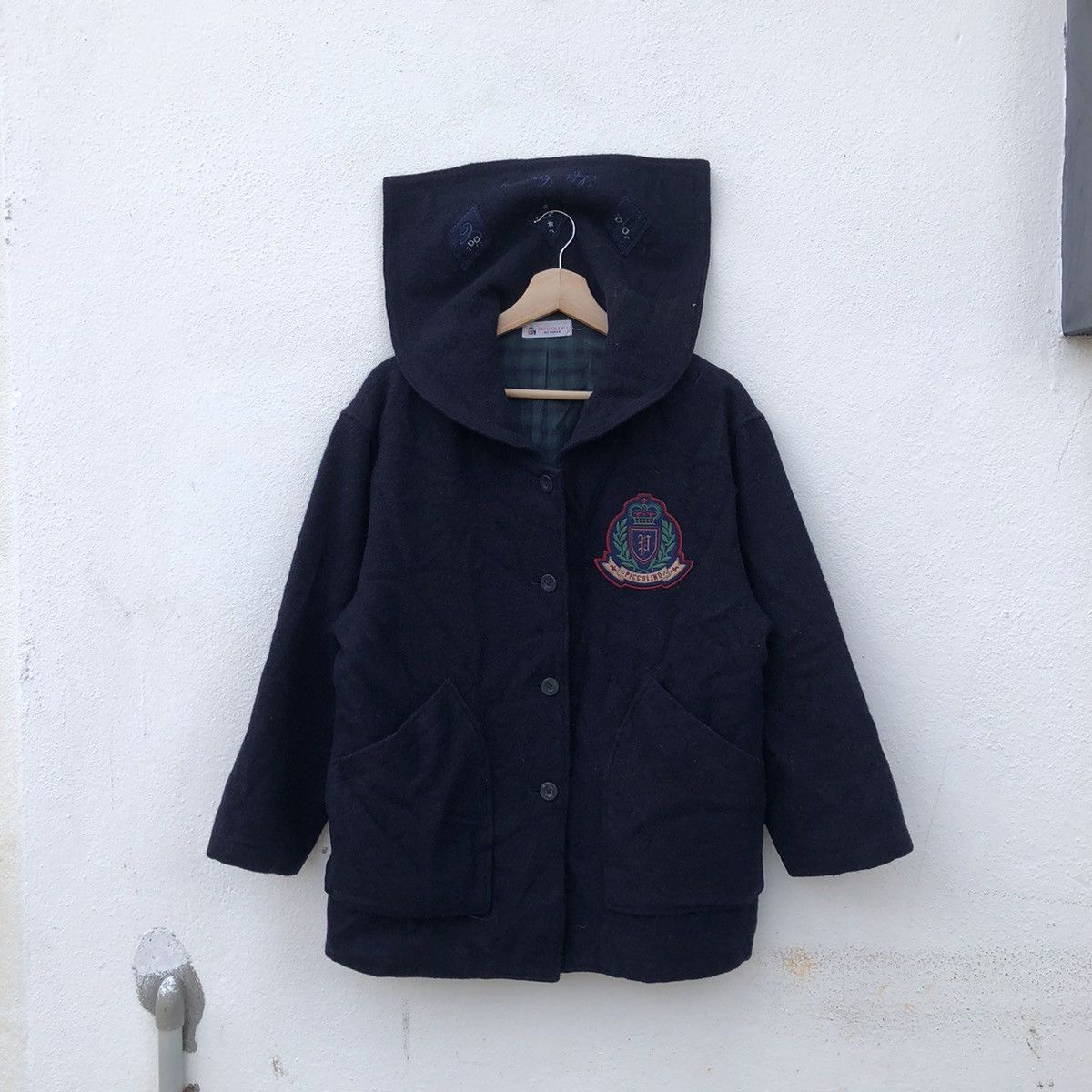 Japanese Brand VINTAGE PICCOLINO BY SHIELD HOODIE JACKET RARE DESIGN Size US M / EU 48-50 / 2 - 8 Thumbnail