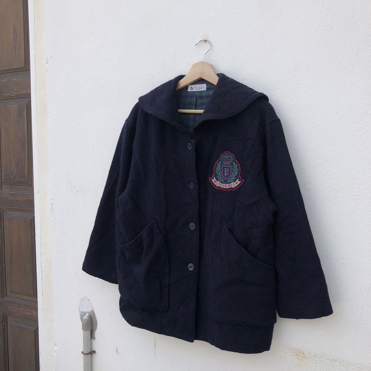 Japanese Brand VINTAGE PICCOLINO BY SHIELD HOODIE JACKET RARE DESIGN Size US M / EU 48-50 / 2 - 2 Thumbnail