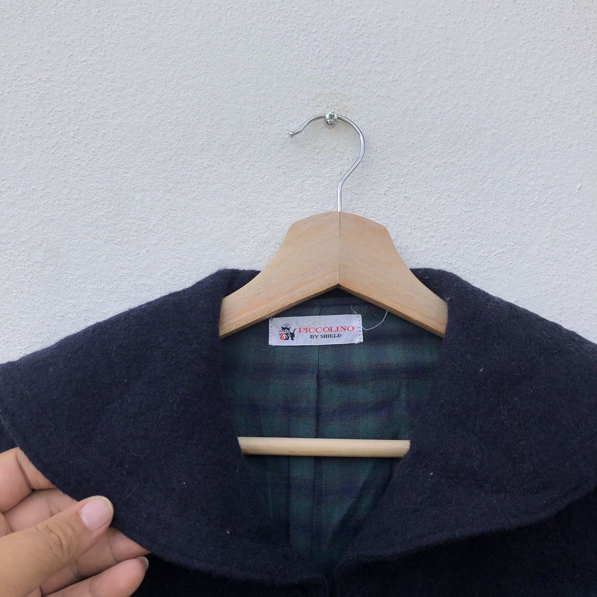 Japanese Brand VINTAGE PICCOLINO BY SHIELD HOODIE JACKET RARE DESIGN Size US M / EU 48-50 / 2 - 5 Thumbnail
