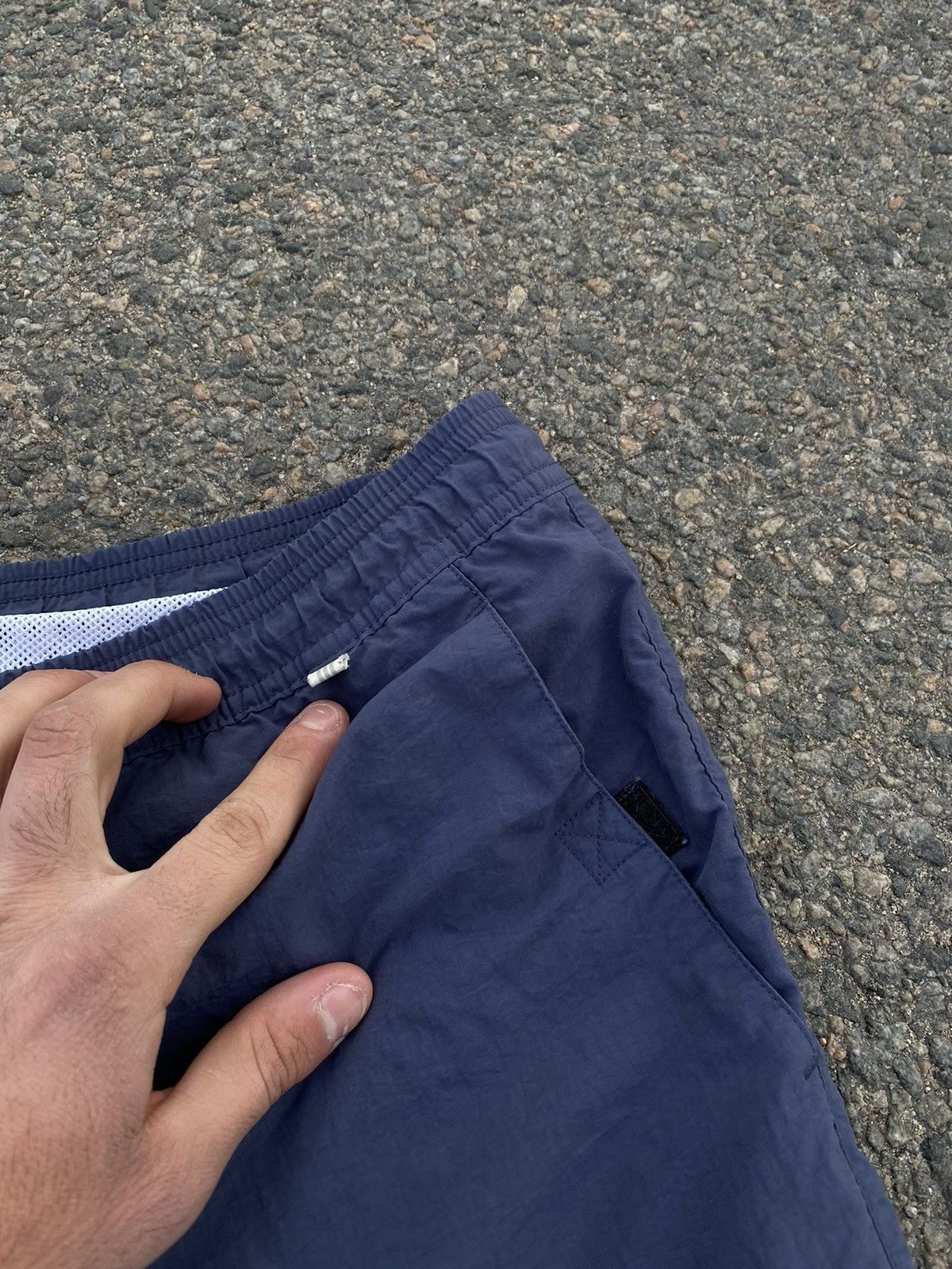 Adidas × Vintage Mens Vintage Adidas Shorts nylon y2k rare stripes cargo Size US 32 / EU 48 - 4 Thumbnail