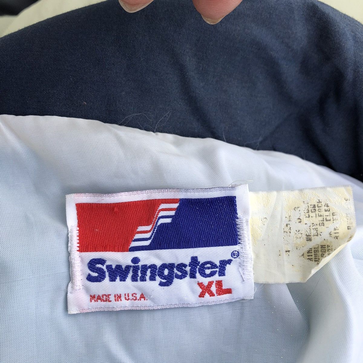 Vintage VINTAGE SWINGSTER MADE IN USA BOMBER JACKET Size US XL / EU 56 / 4 - 13 Thumbnail
