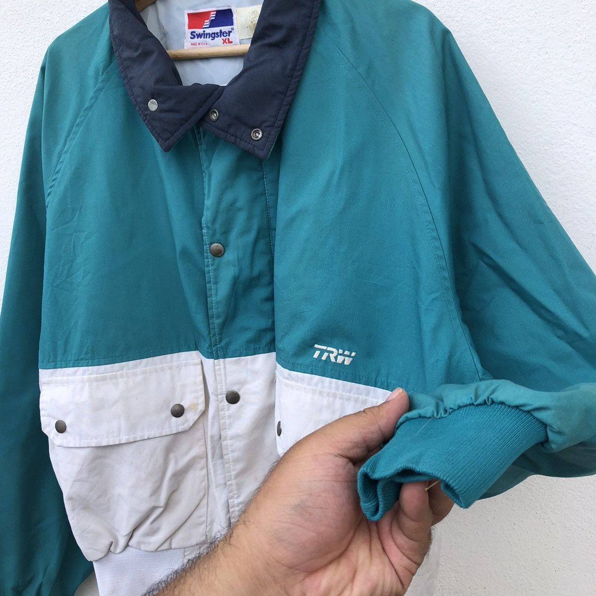 Vintage VINTAGE SWINGSTER MADE IN USA BOMBER JACKET Size US XL / EU 56 / 4 - 6 Thumbnail