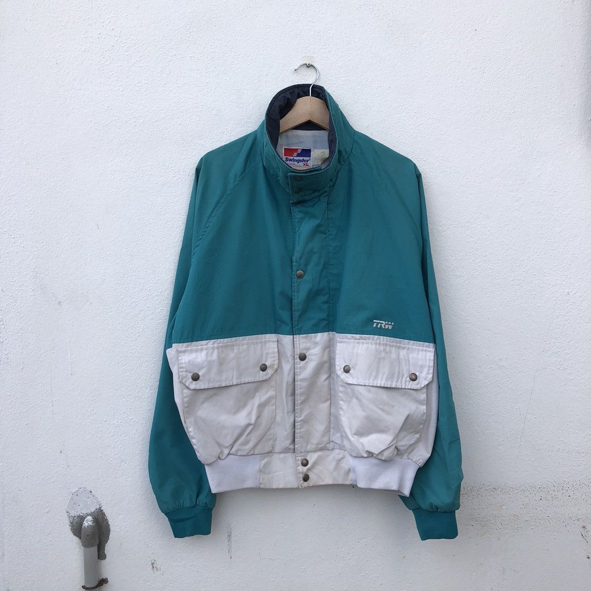 Vintage VINTAGE SWINGSTER MADE IN USA BOMBER JACKET Size US XL / EU 56 / 4 - 9 Thumbnail