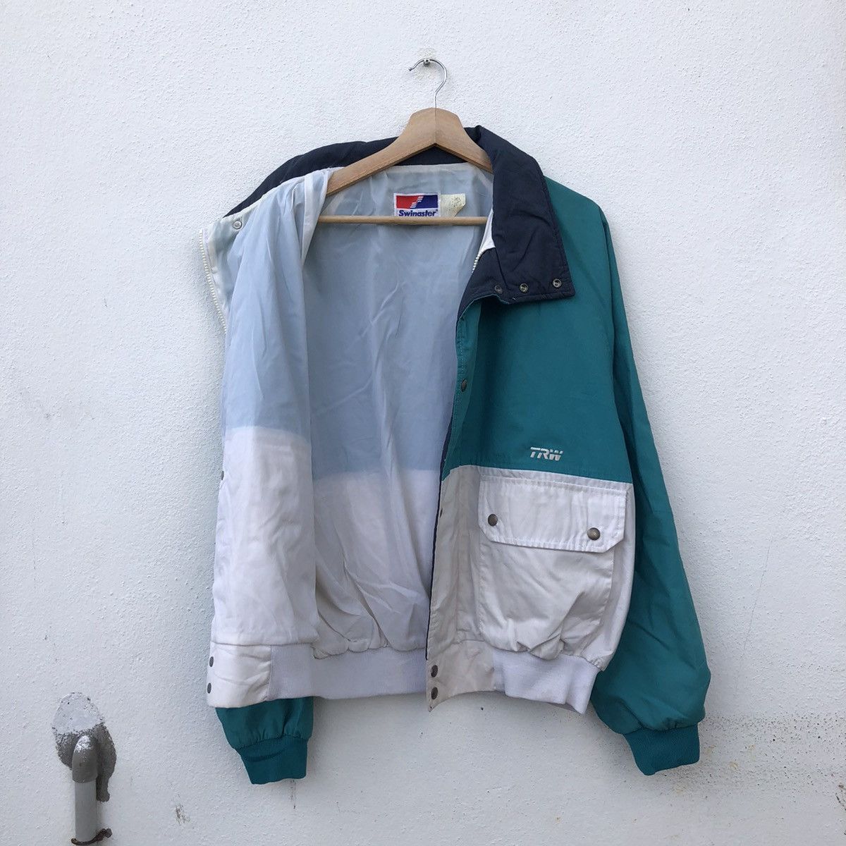 Vintage VINTAGE SWINGSTER MADE IN USA BOMBER JACKET Size US XL / EU 56 / 4 - 12 Thumbnail