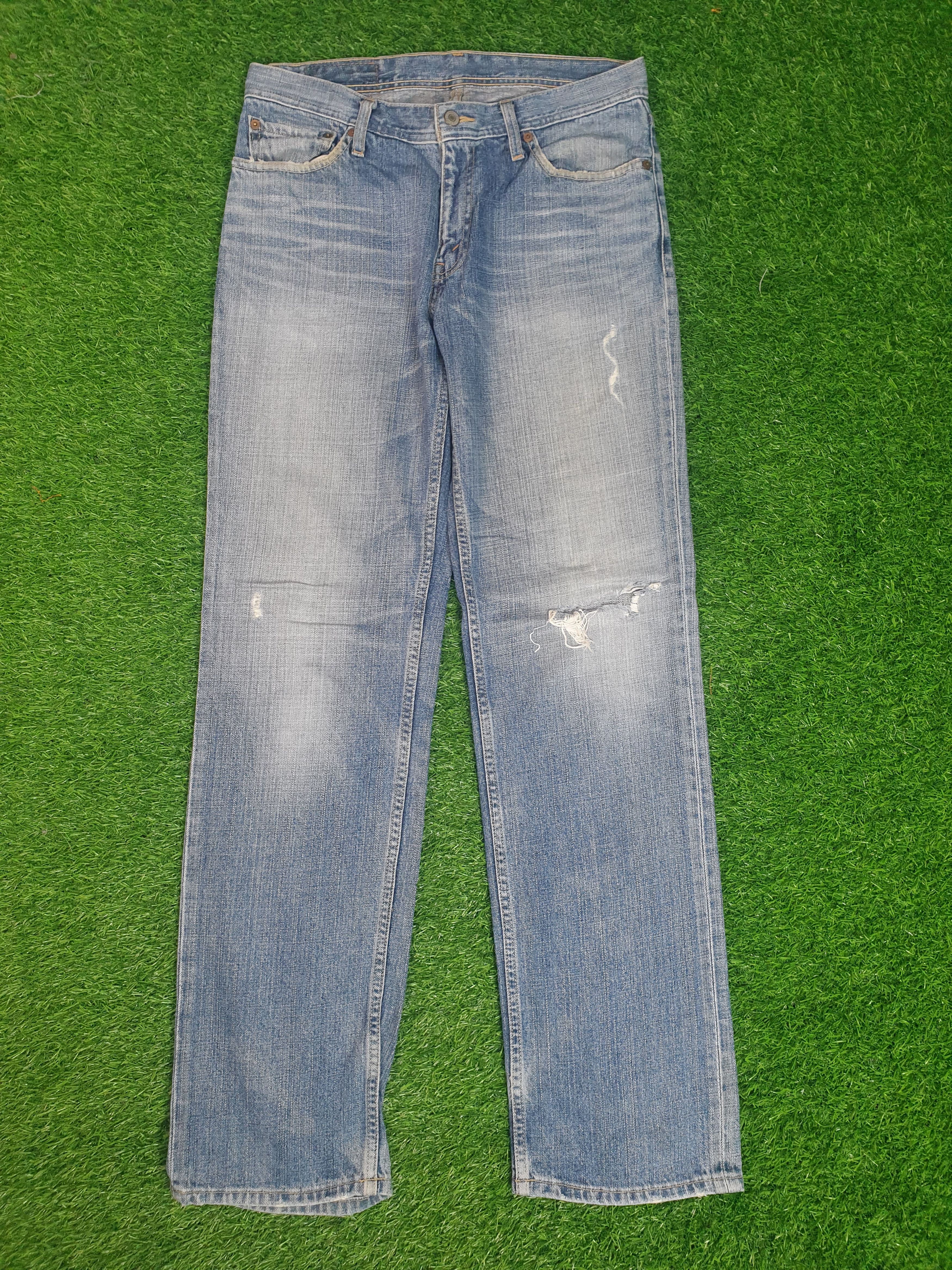 Levi's LEVIS Single Pocket Faded Distressed Size 32X33 Jeans L0179 Size US 32 / EU 48 - 1 Thumbnail