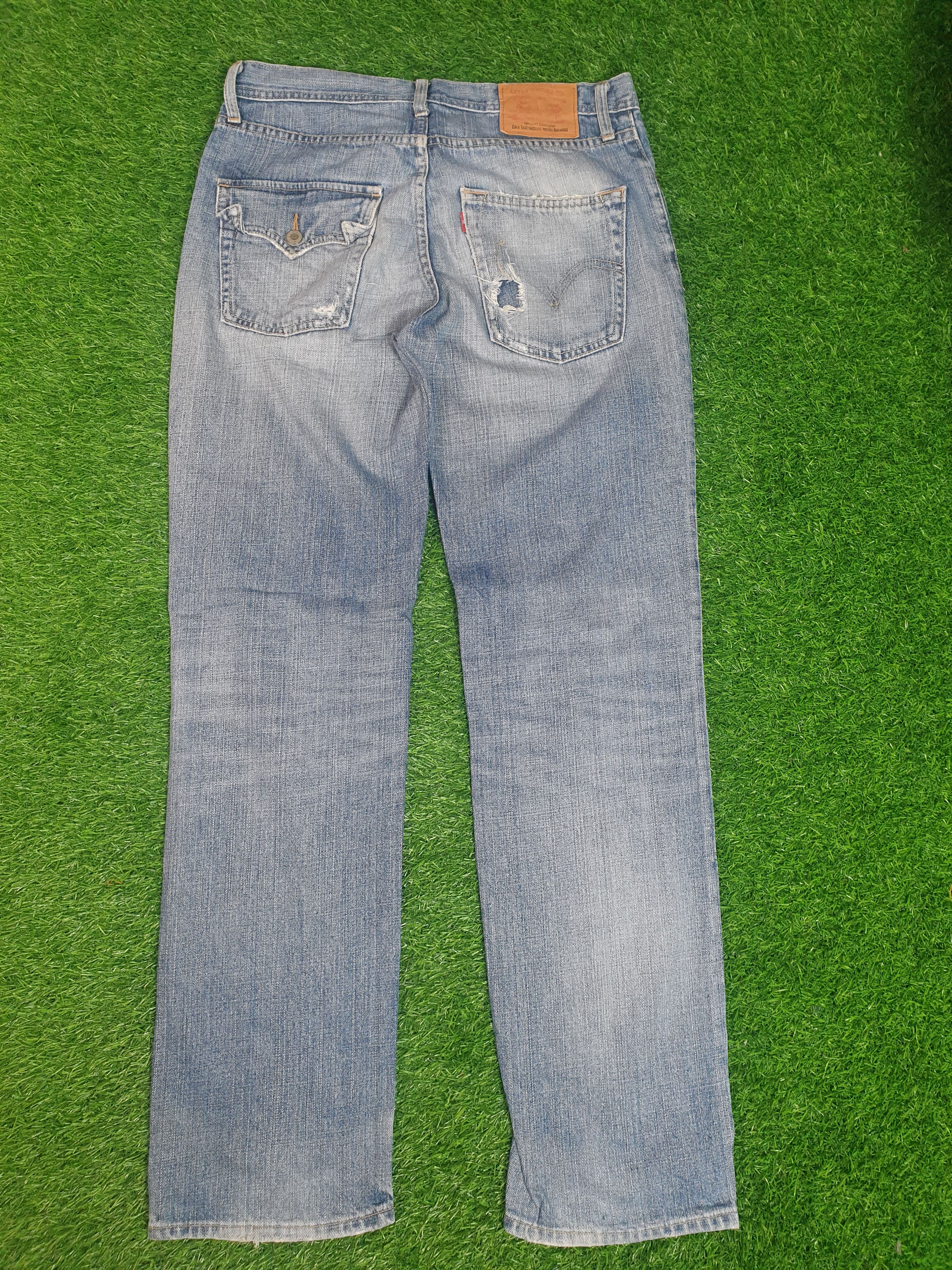 Levi's LEVIS Single Pocket Faded Distressed Size 32X33 Jeans L0179 Size US 32 / EU 48 - 2 Thumbnail