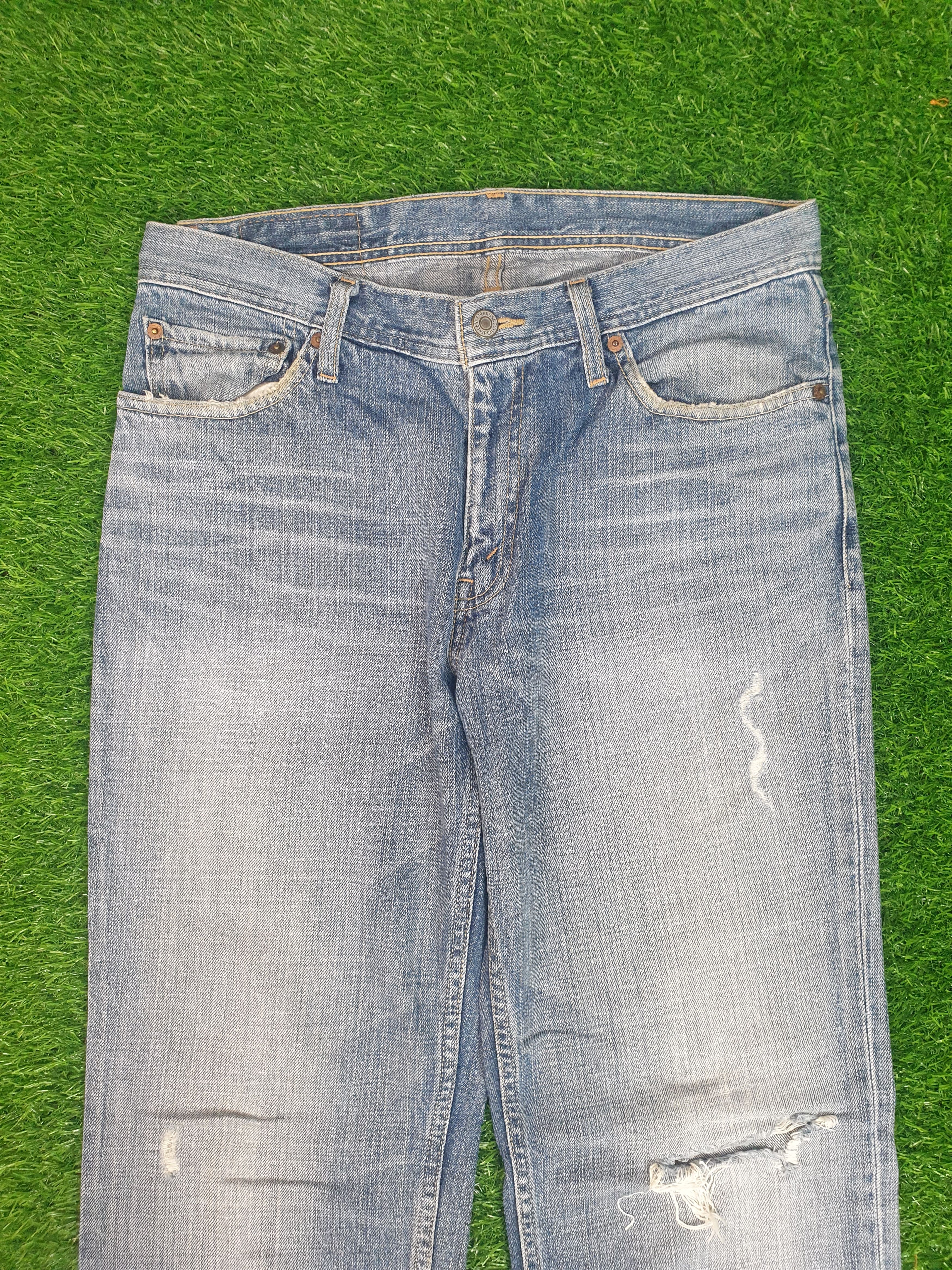 Levi's LEVIS Single Pocket Faded Distressed Size 32X33 Jeans L0179 Size US 32 / EU 48 - 5 Thumbnail