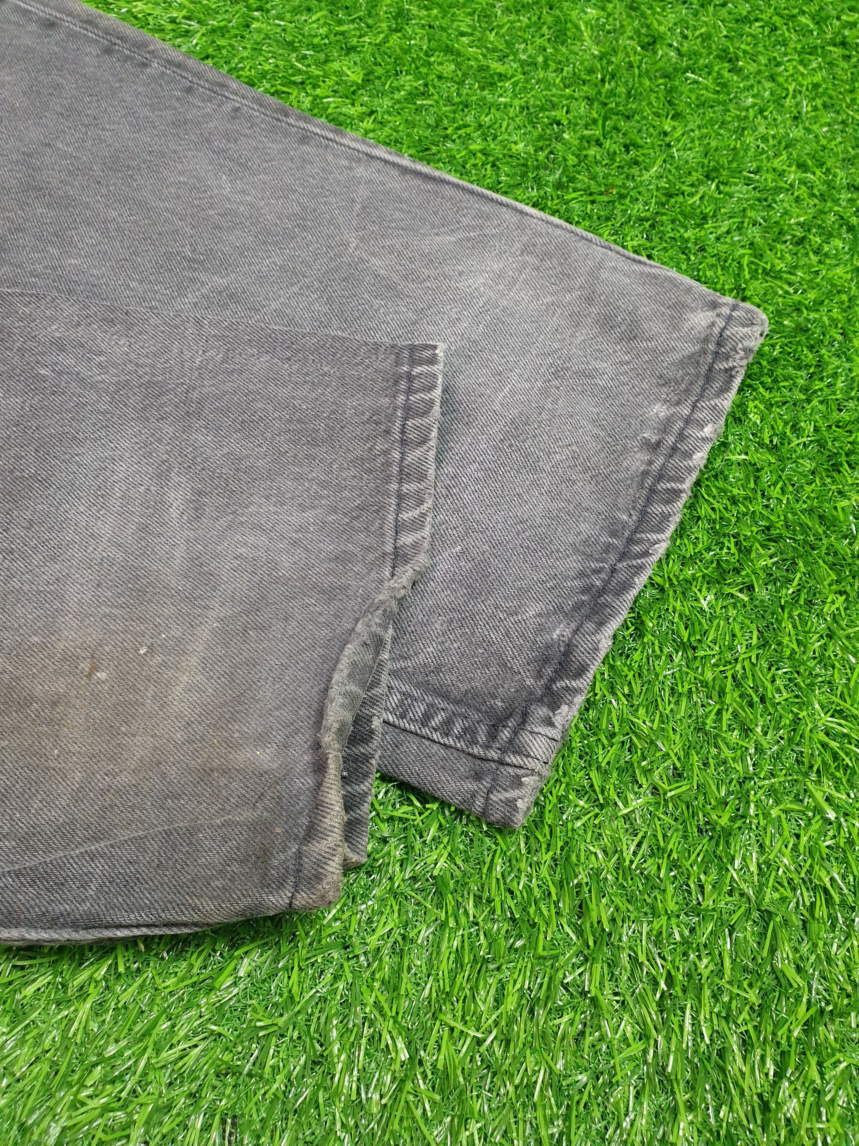 Levi's Vintage Clothing Vtg 90's LEVIS 501 Light Wash Faded Black 37X30 Jeans L0149 Size US 37 - 10 Thumbnail