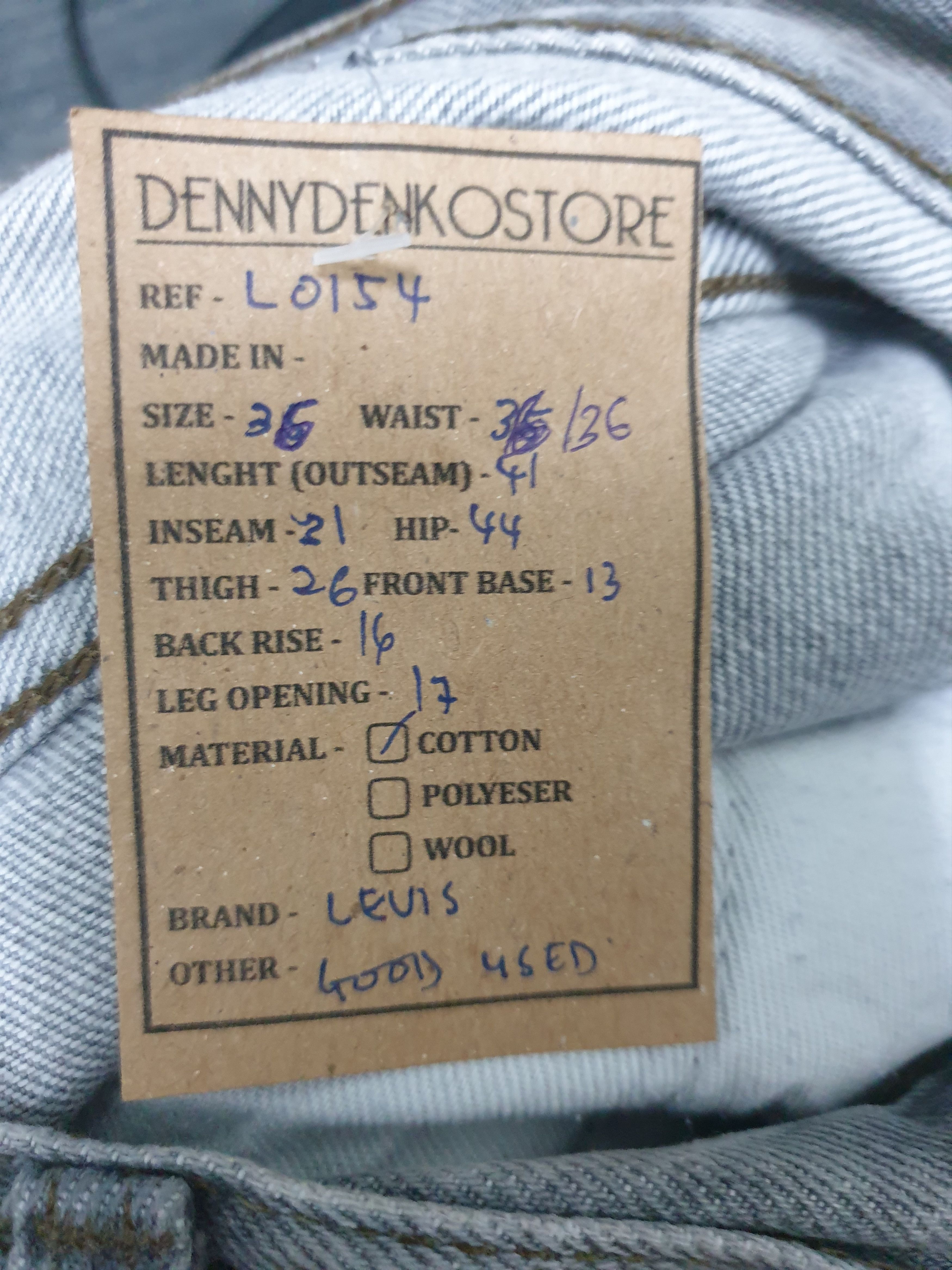 Levi's Vintage LEVIS 501 Light Wash Faded Bleach 36X31 Jeans L0154 Size US 36 / EU 52 - 13 Thumbnail