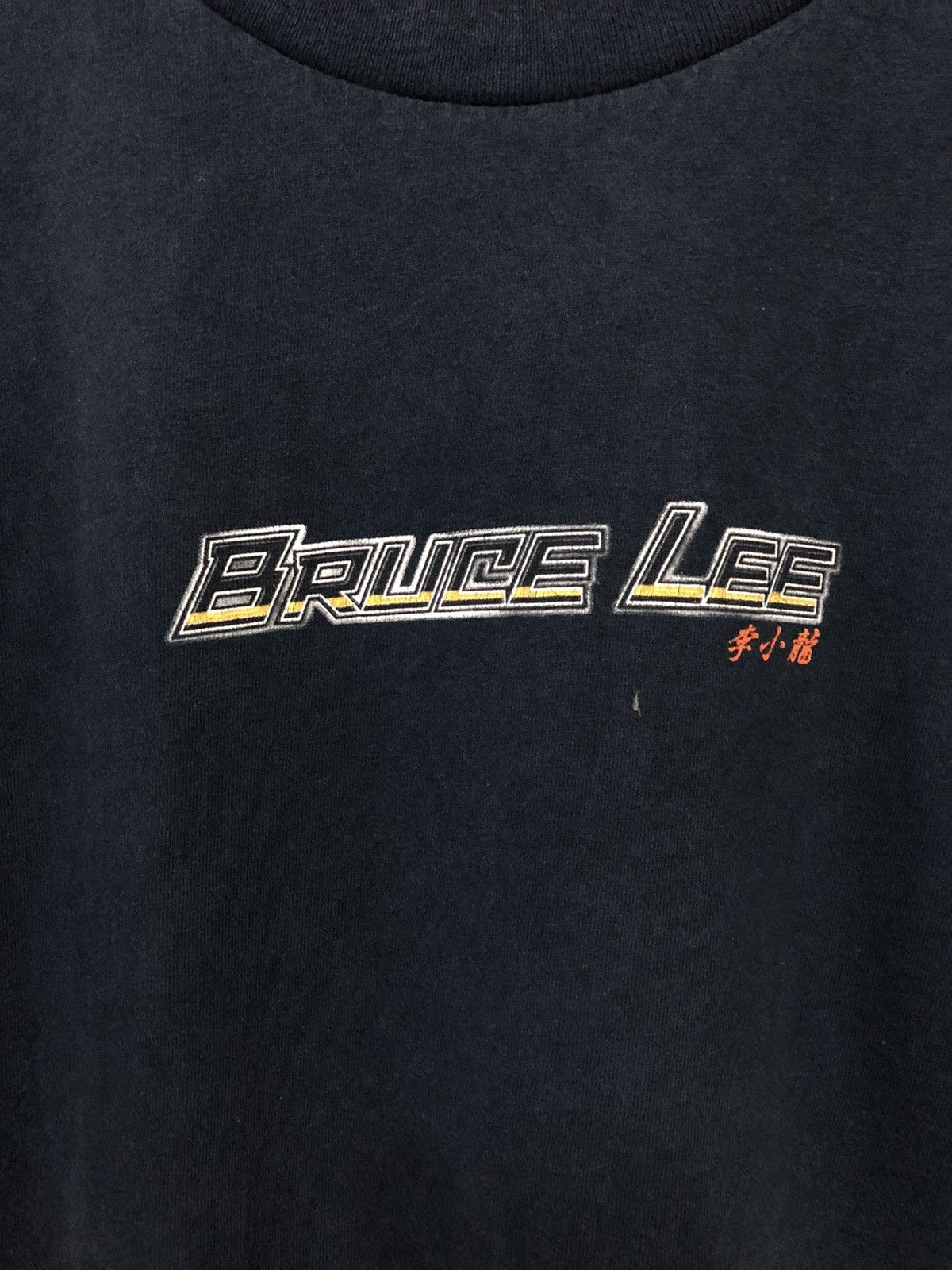 Vintage Vintage Legendary Bruce Lee Big Print Rare T Shirt Size US L / EU 52-54 / 3 - 3 Thumbnail