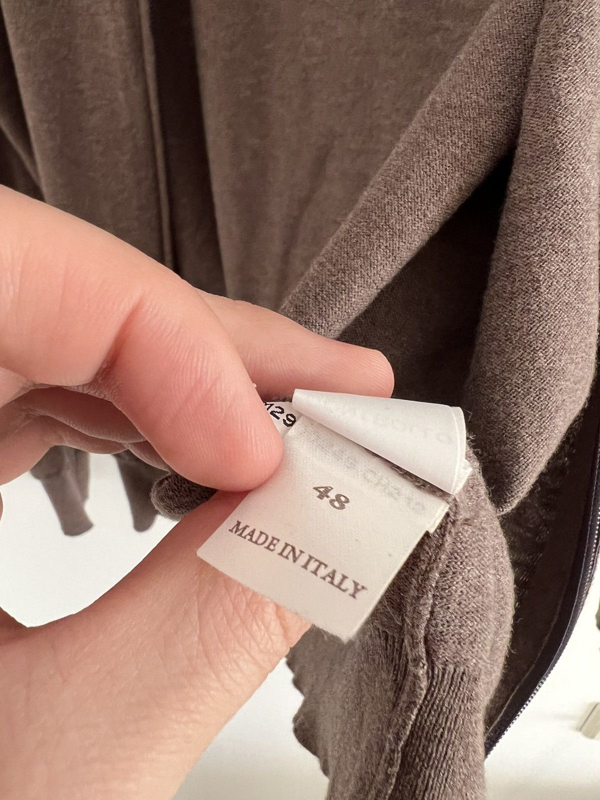 Brunello Cucinelli Brunello Cucinelli Brown Zip Hoodie Size US M / EU 48-50 / 2 - 8 Thumbnail