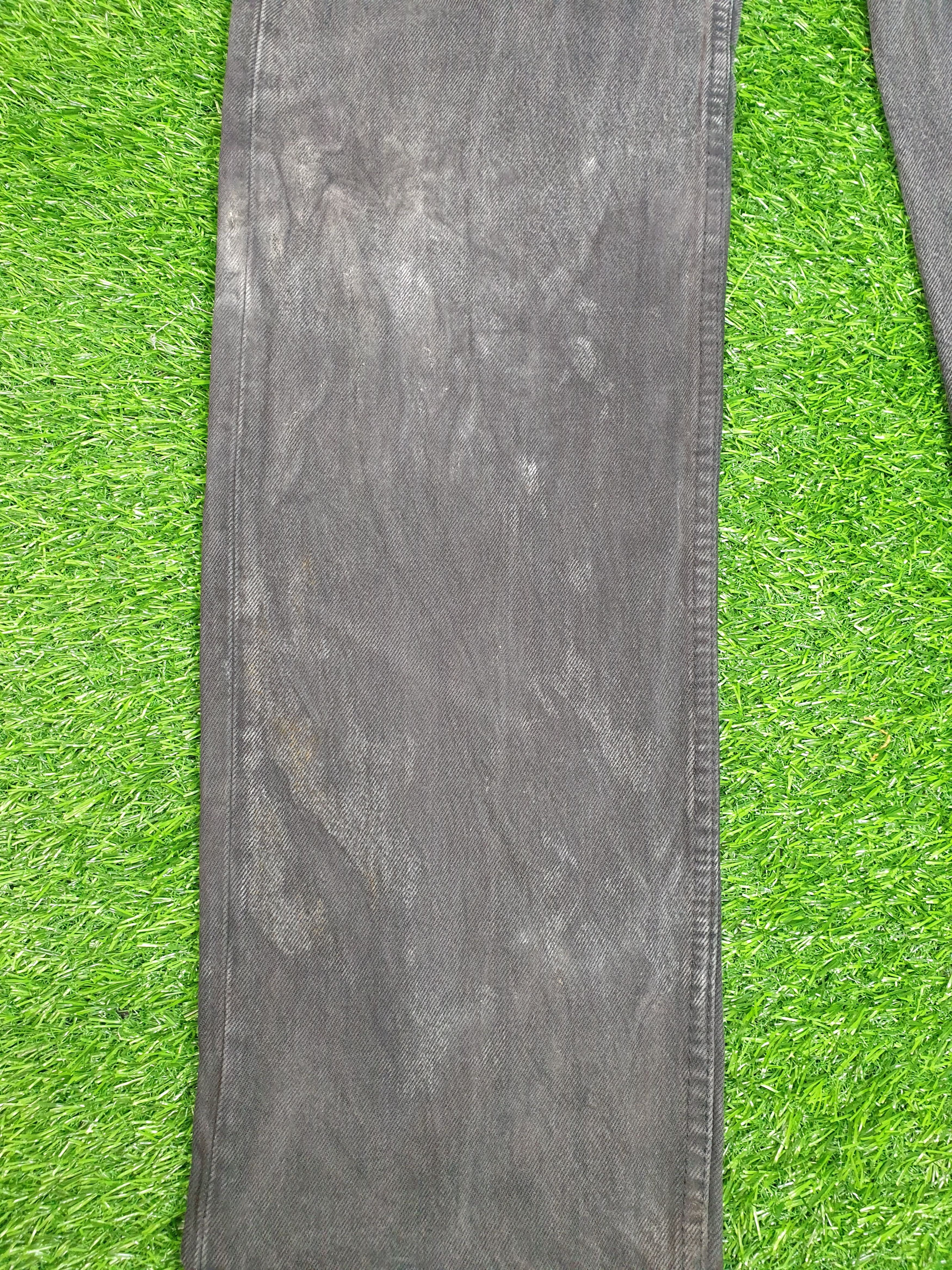 Levi's Vintage 90's LEVIS 501 Super Black Faded 36X36 Jeans L0141 Size US 36 / EU 52 - 4 Thumbnail