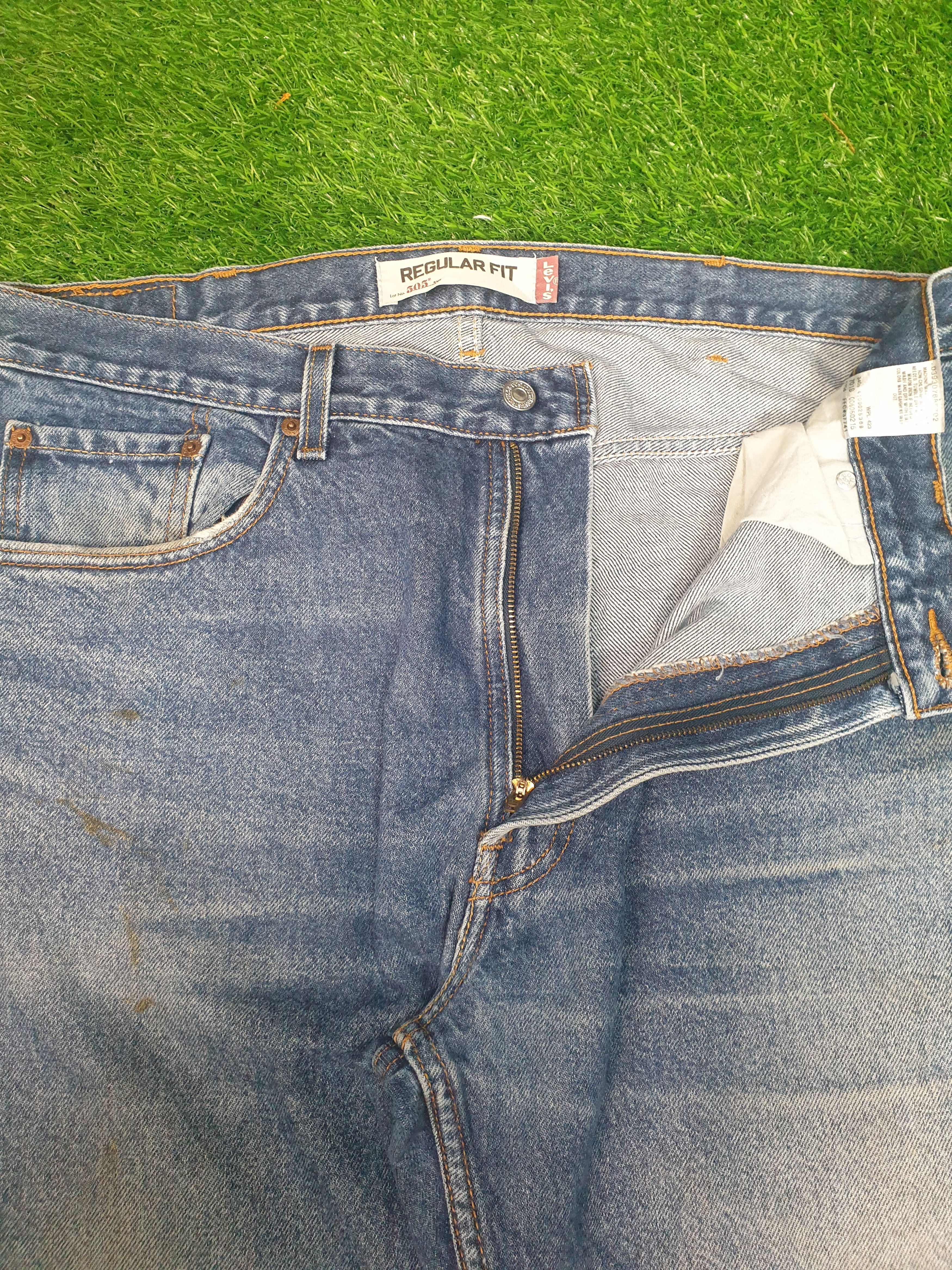 Levi's Vintage LEVIS 505 Faded Distressed Size 38X31.5 Jeans L0094 Size US 38 / EU 54 - 6 Thumbnail