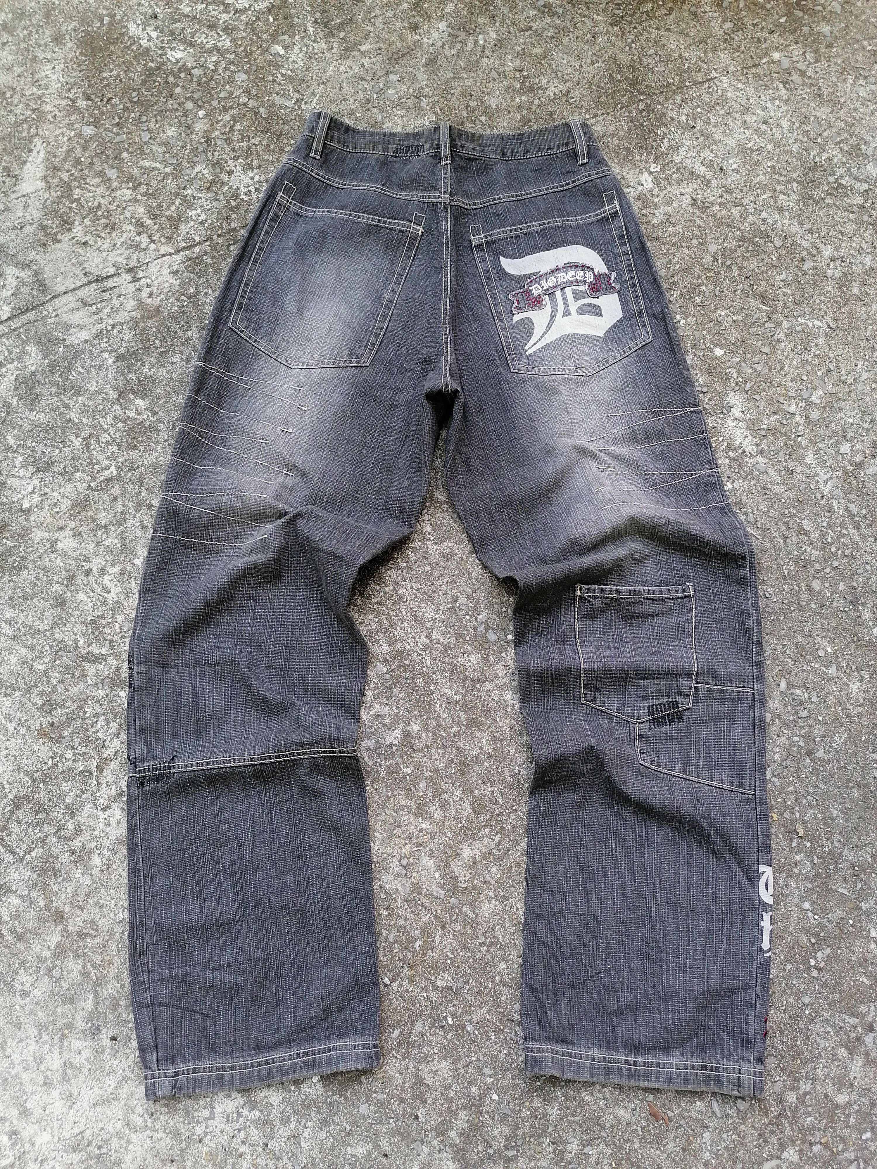 Other Unknown Brand Nice Design Jeans Size US 30 / EU 46 - 2 Thumbnail