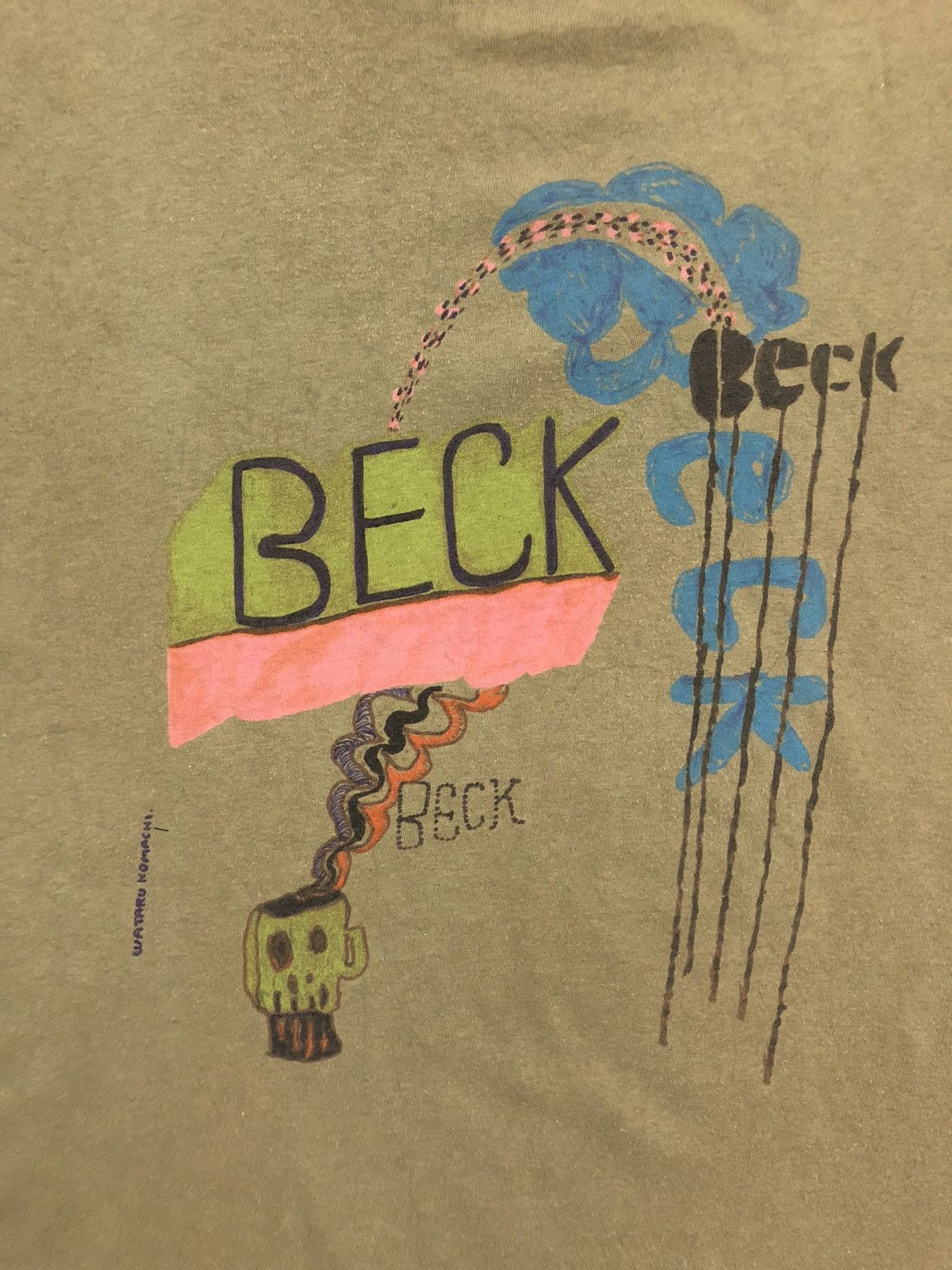 Band Tees DOPE🔥Y2K BECK Promo Tour "Wataru Komachi" Shirt Size US L / EU 52-54 / 3 - 3 Thumbnail