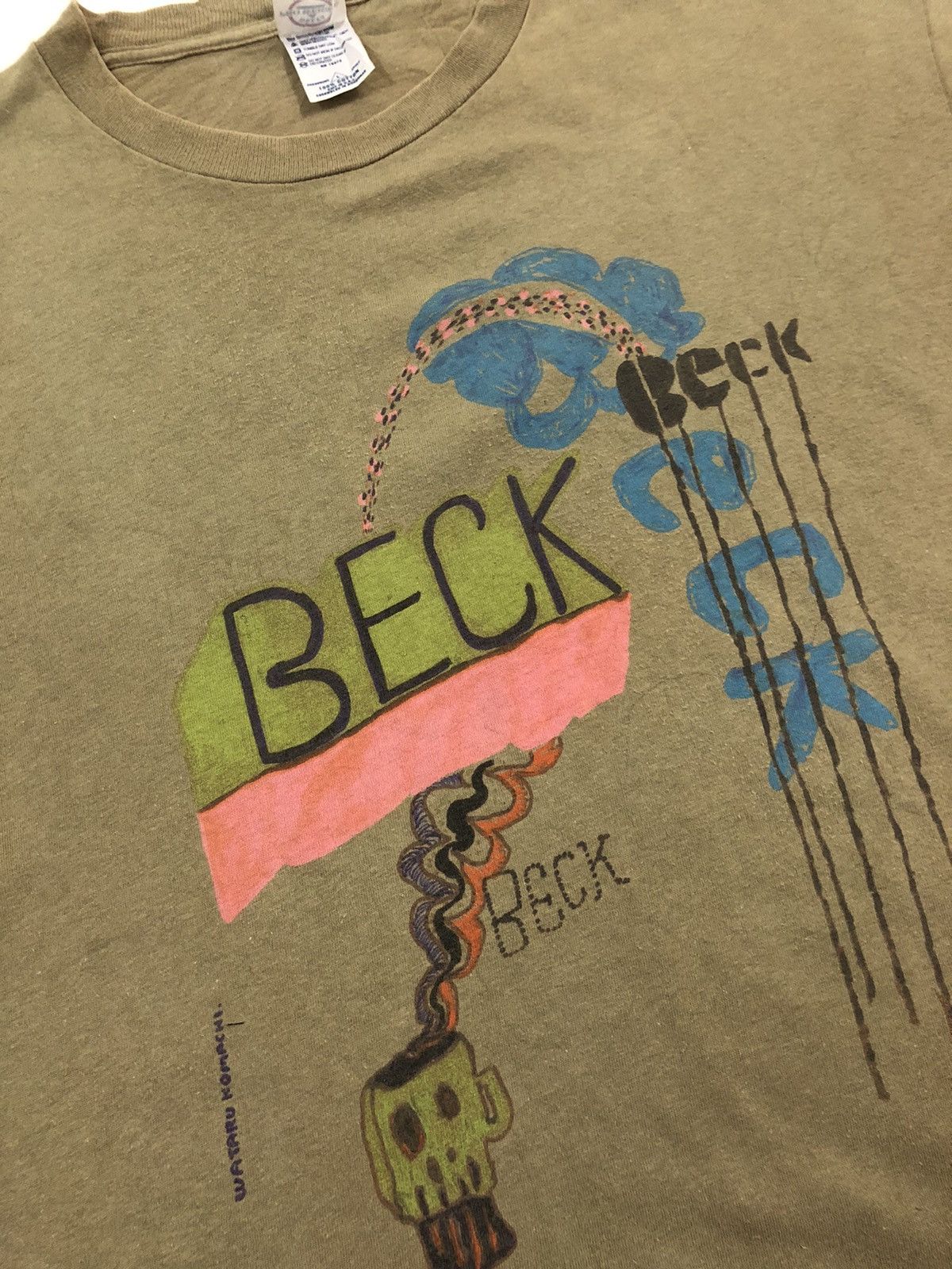 Band Tees DOPE🔥Y2K BECK Promo Tour "Wataru Komachi" Shirt Size US L / EU 52-54 / 3 - 1 Thumbnail