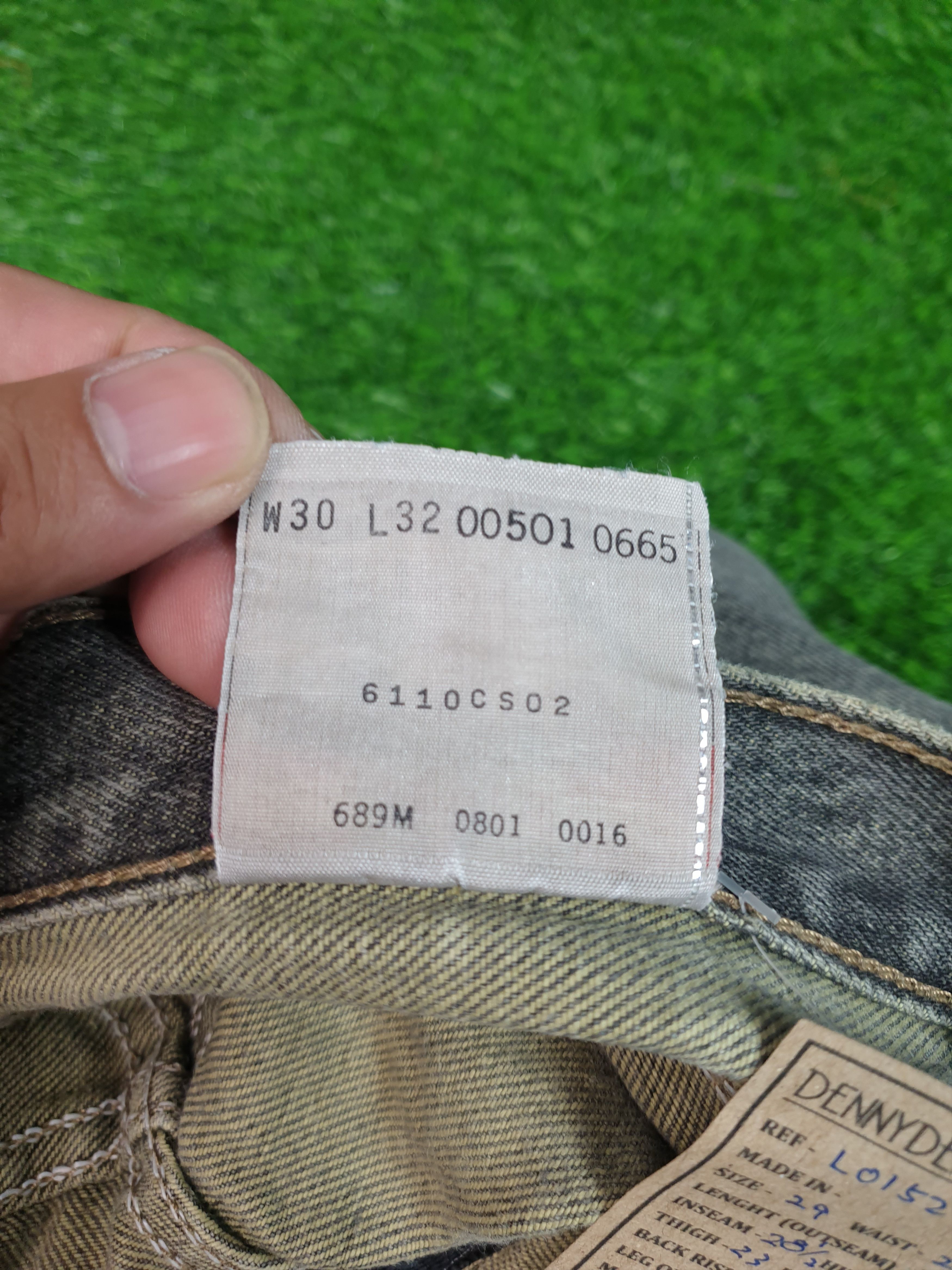Levi's LEVIS 501 Light Wash Faded Black Size 29X28.5 Jeans L0152 Size US 29 - 11 Thumbnail