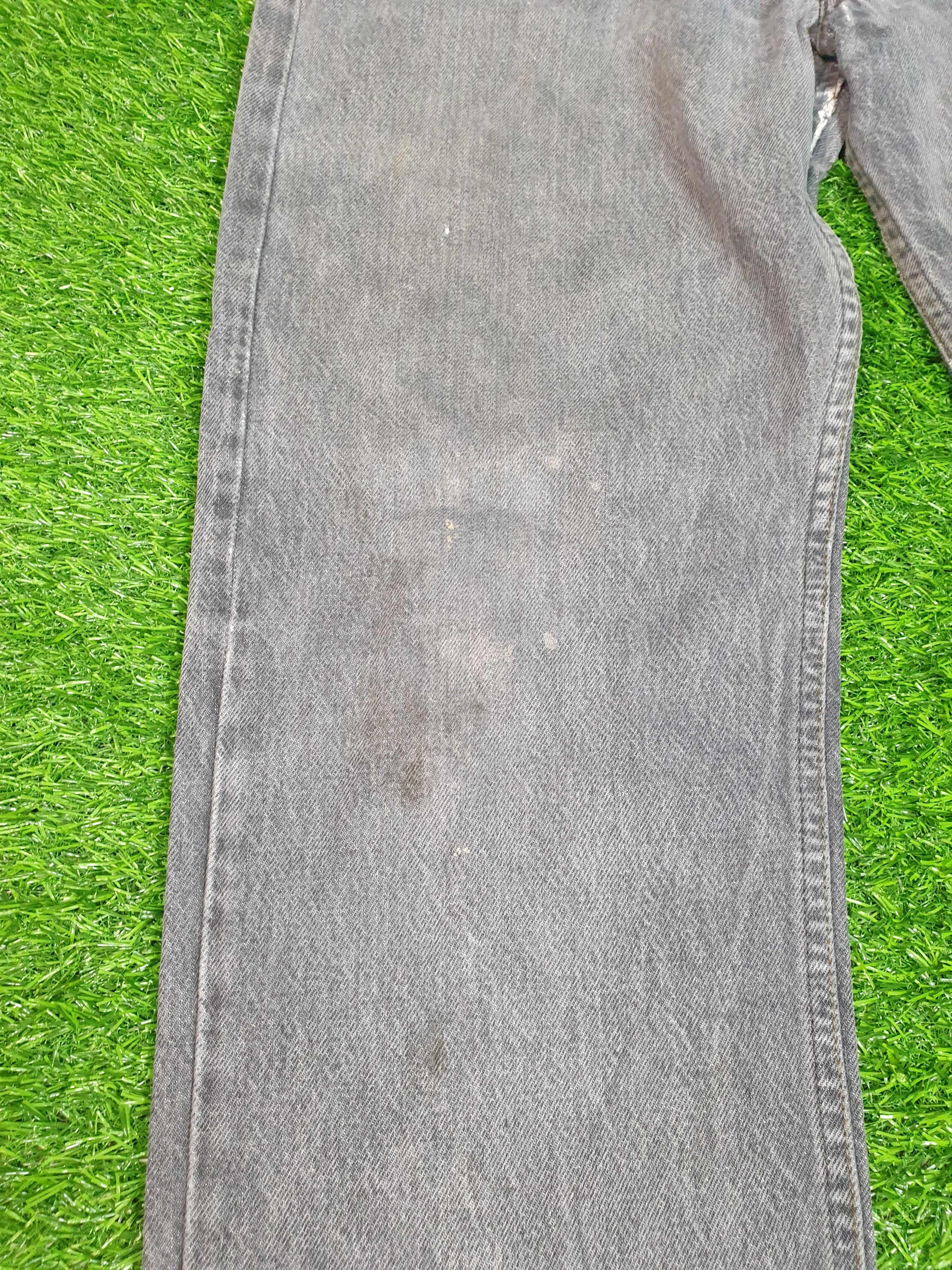 Levi's Vintage 90's LEVIS 501 Rusty Faded Black 35X31 Jeans L0150 Size US 35 - 3 Thumbnail