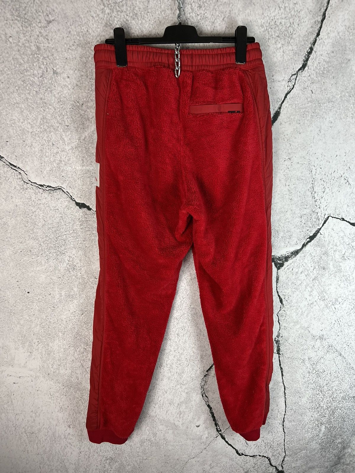 Jordan Brand Red Sherpa Jordan Nike pants Size US 32 / EU 48 - 2 Thumbnail
