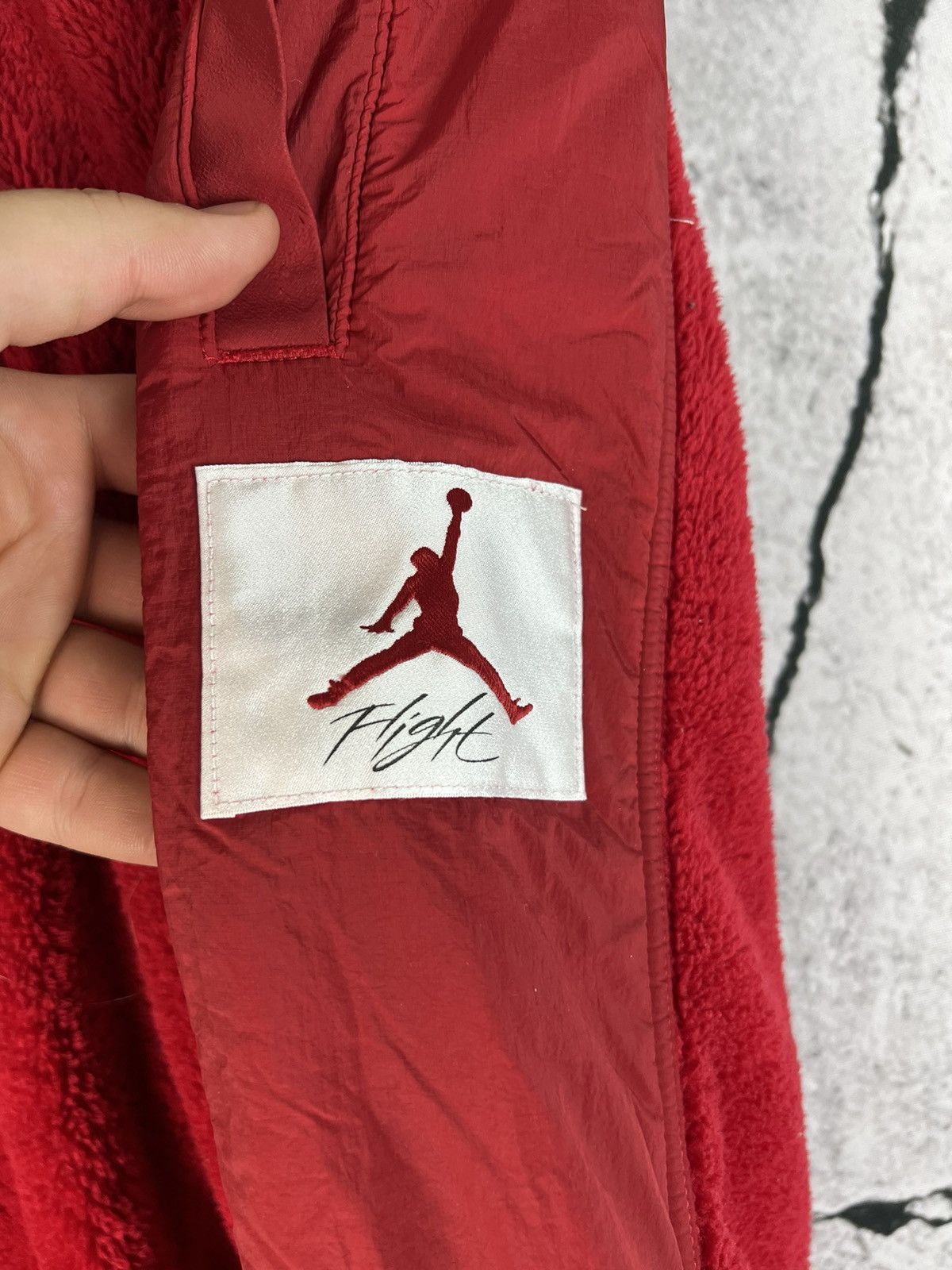 Jordan Brand Red Sherpa Jordan Nike pants Size US 32 / EU 48 - 3 Thumbnail