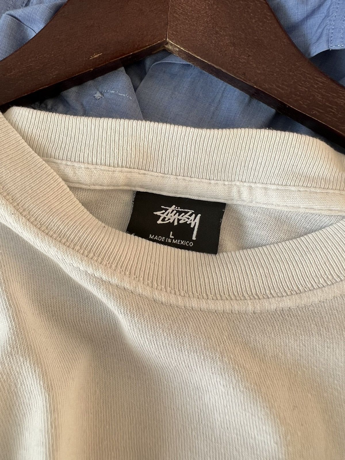 Stussy Stussy White Long Sleeve Size M / US 6-8 / IT 42-44 - 7 Thumbnail