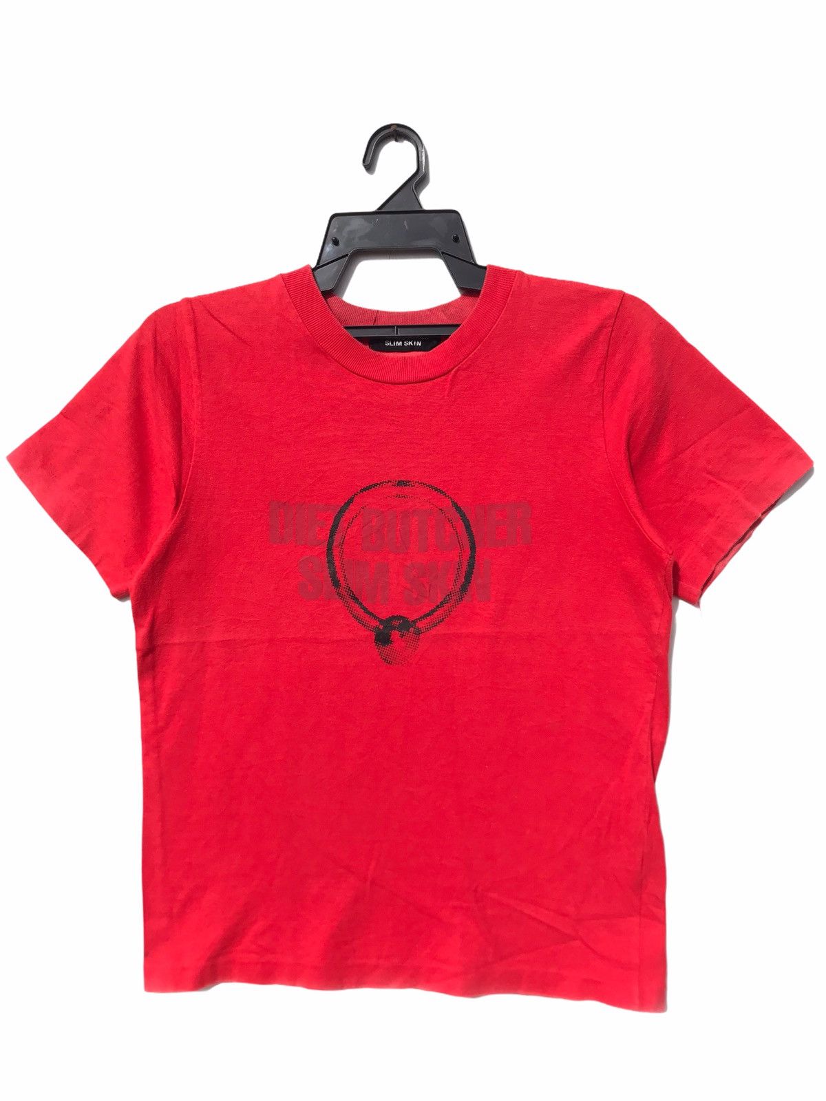 Diet Butcher Slim Skin Spellout Shirt