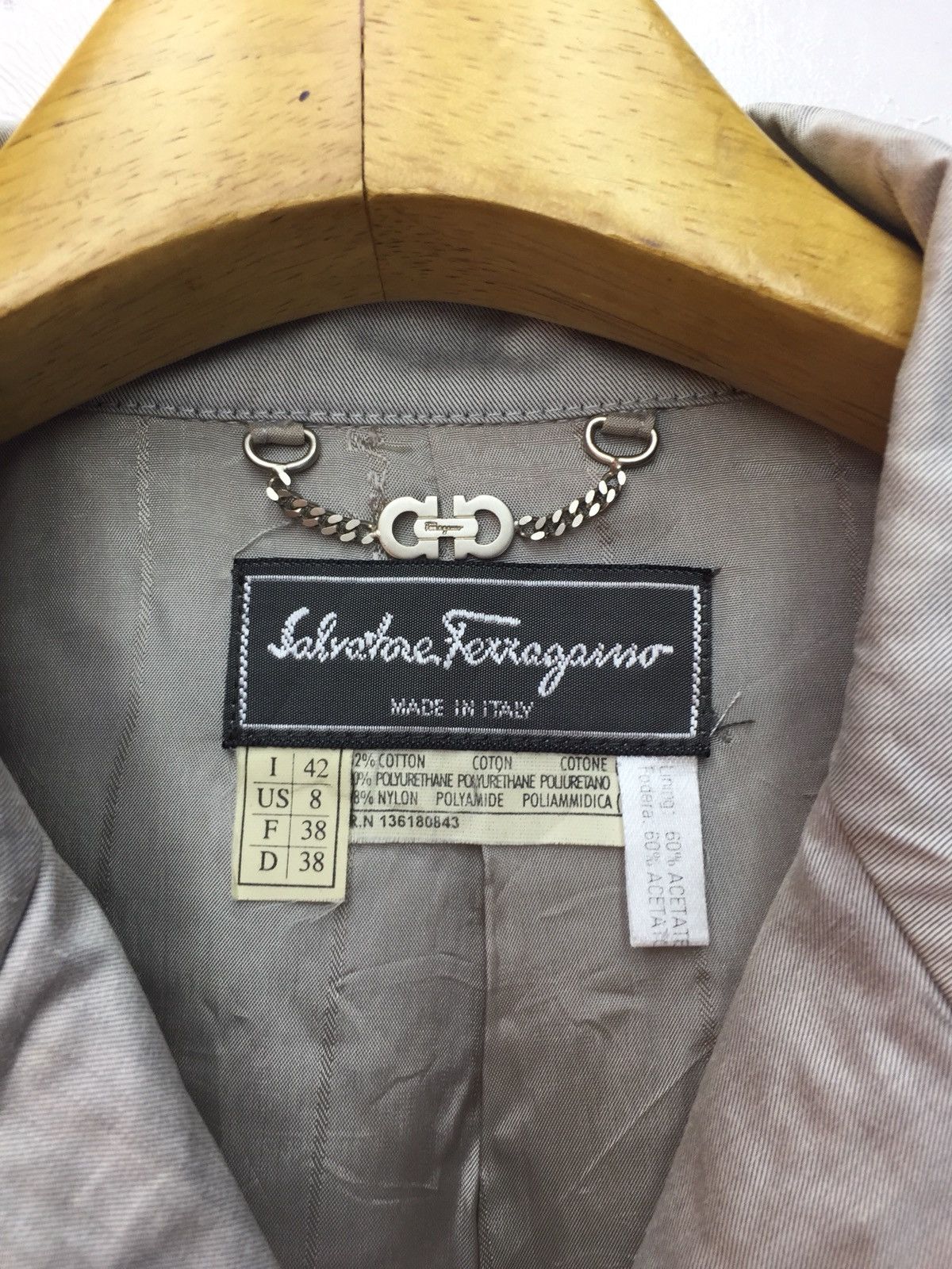 Salvatore Ferragamo Salvatore Ferragamo Long Jacket Size US M / EU 48-50 / 2 - 3 Thumbnail