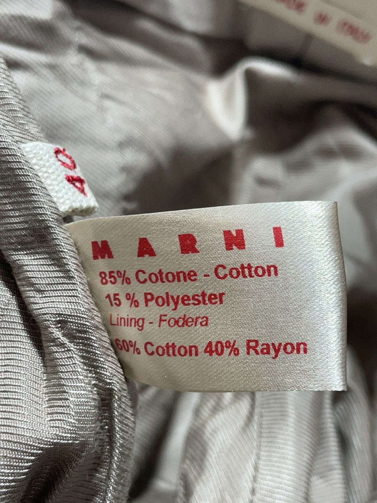 Marni Marni Women’s Pants Size 27" / US 4 / IT 40 - 14 Thumbnail