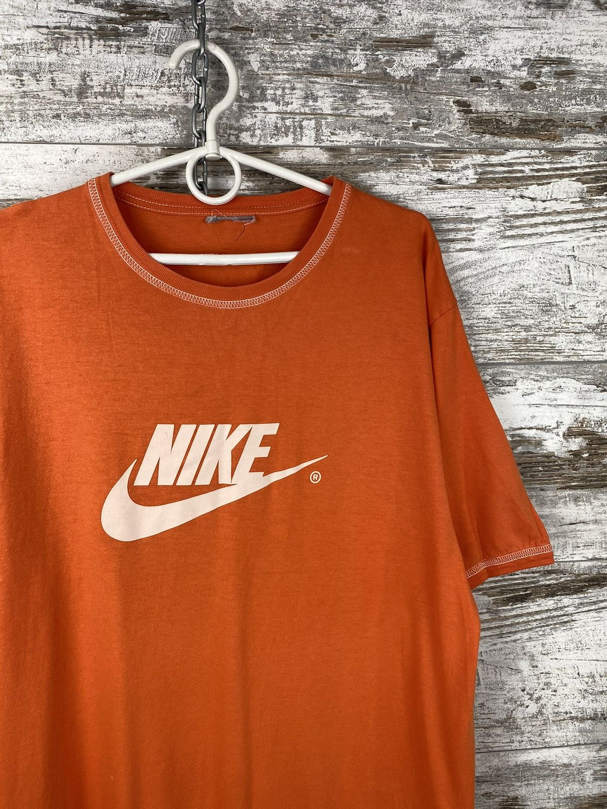 Nike × Vintage Mens Vintage Nike Big Logo T Shirt rare y2k streetwear tee Size US XL / EU 56 / 4 - 3 Thumbnail