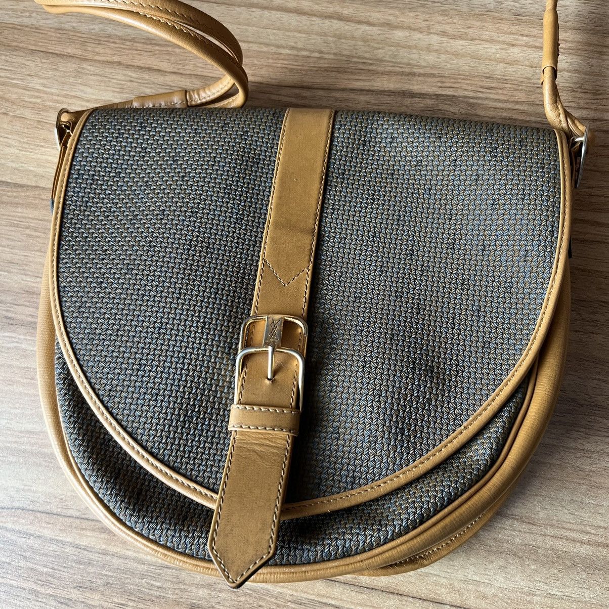 Vintage 🔥🔥Vintage 80s Yves Saint Laurent Shoulder Bag Size ONE SIZE - 3 Thumbnail