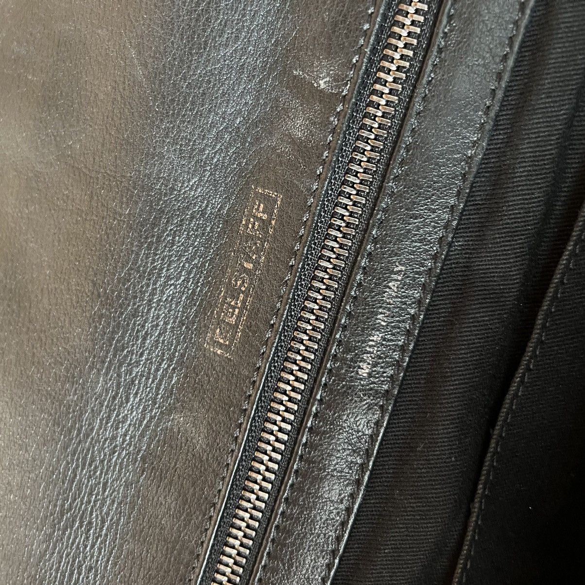 Belstaff 🔥Vintage Belstaff Black Leather Bag Size ONE SIZE - 16 Thumbnail