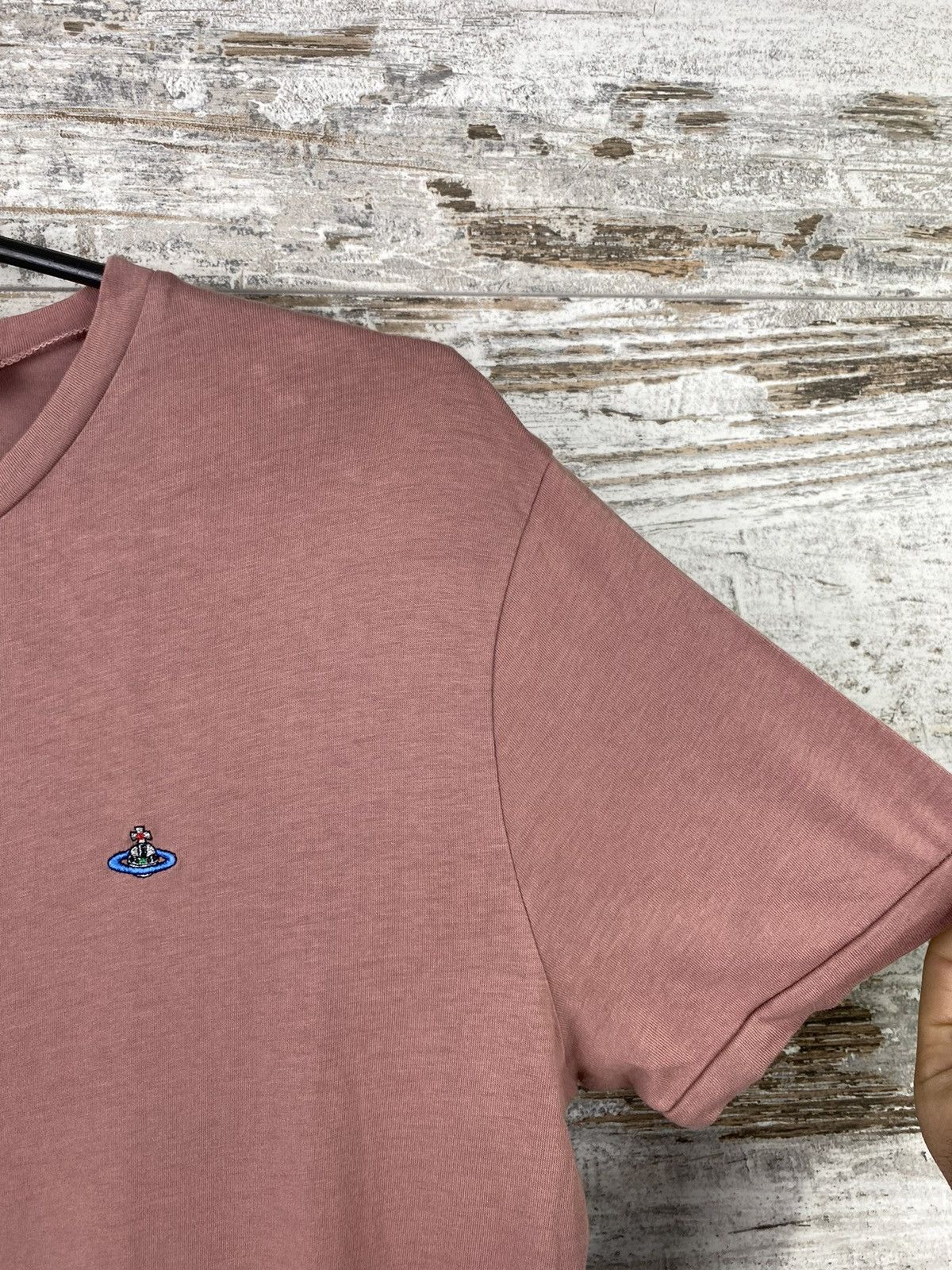 Vivienne Westwood Mens Vivienne Westwood Pink T Shirt luxury tee logo Size US M / EU 48-50 / 2 - 5 Thumbnail