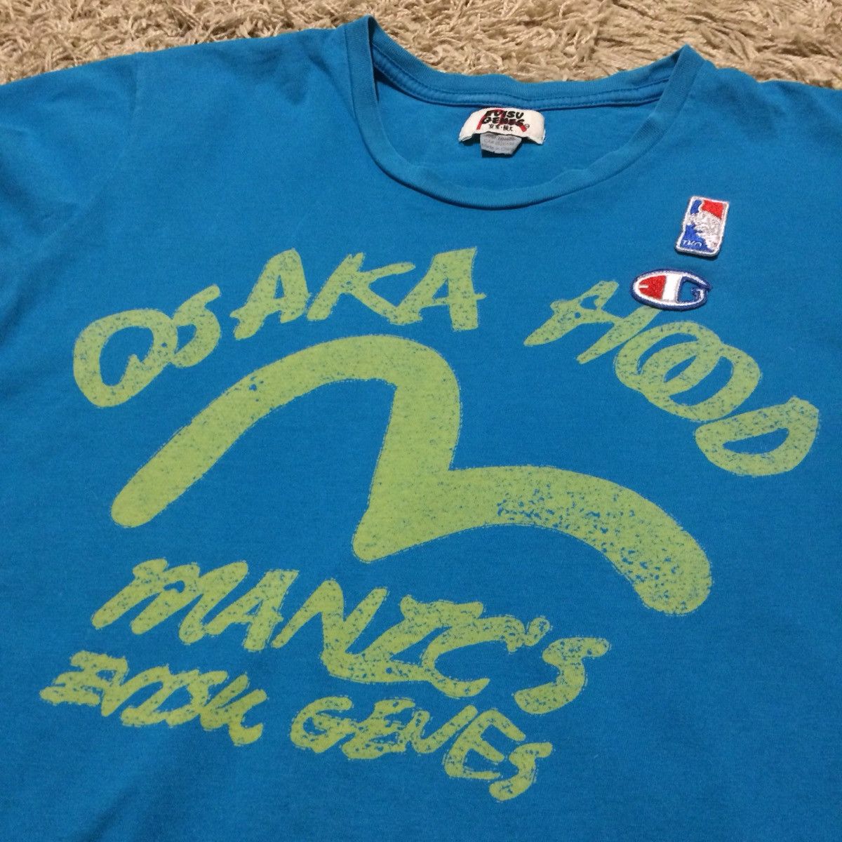 Evisu Evisu Osaka Hood T-Shirt Size US M / EU 48-50 / 2 - 2 Thumbnail