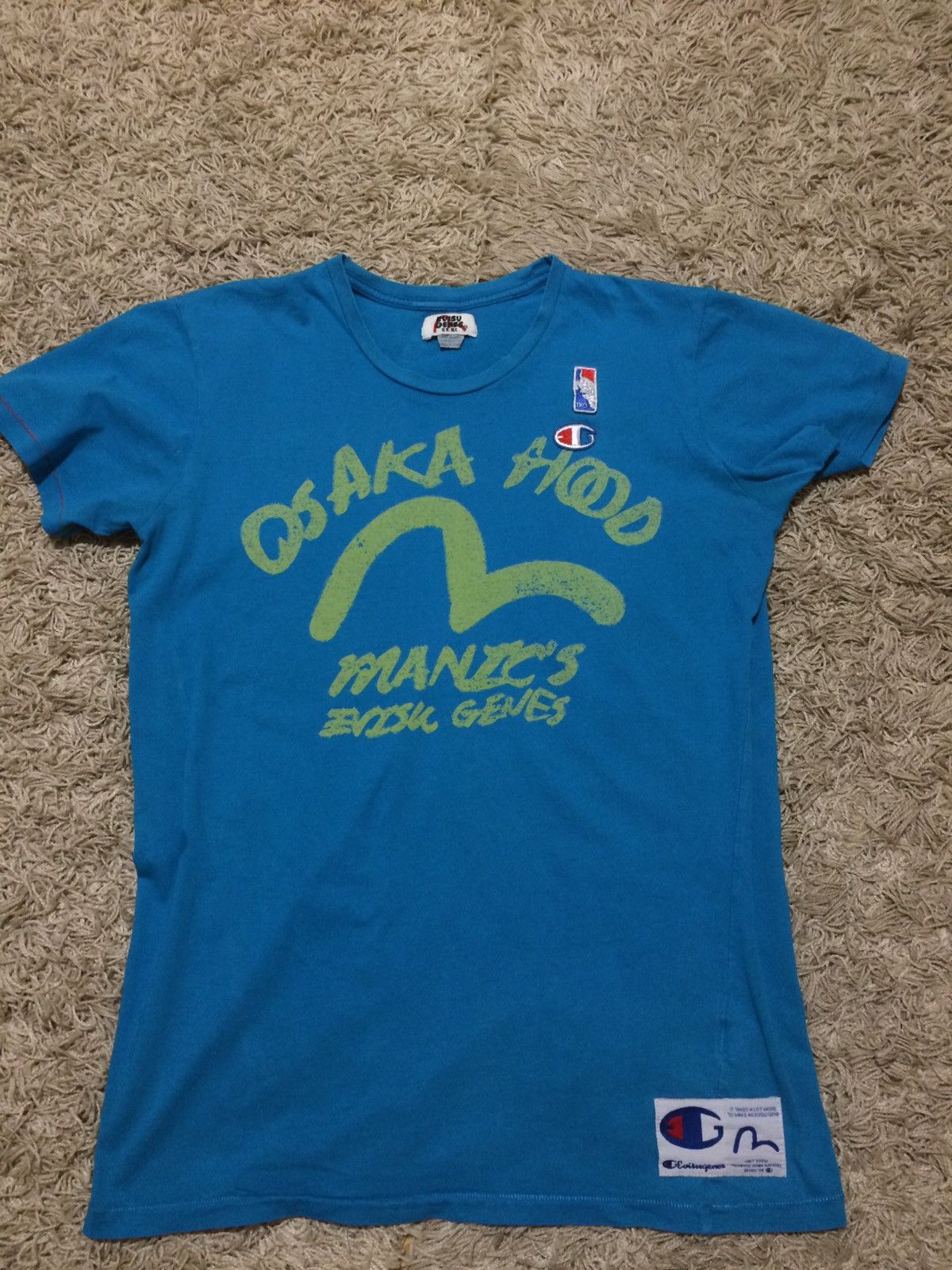 Evisu Evisu Osaka Hood T-Shirt Size US M / EU 48-50 / 2 - 1 Thumbnail