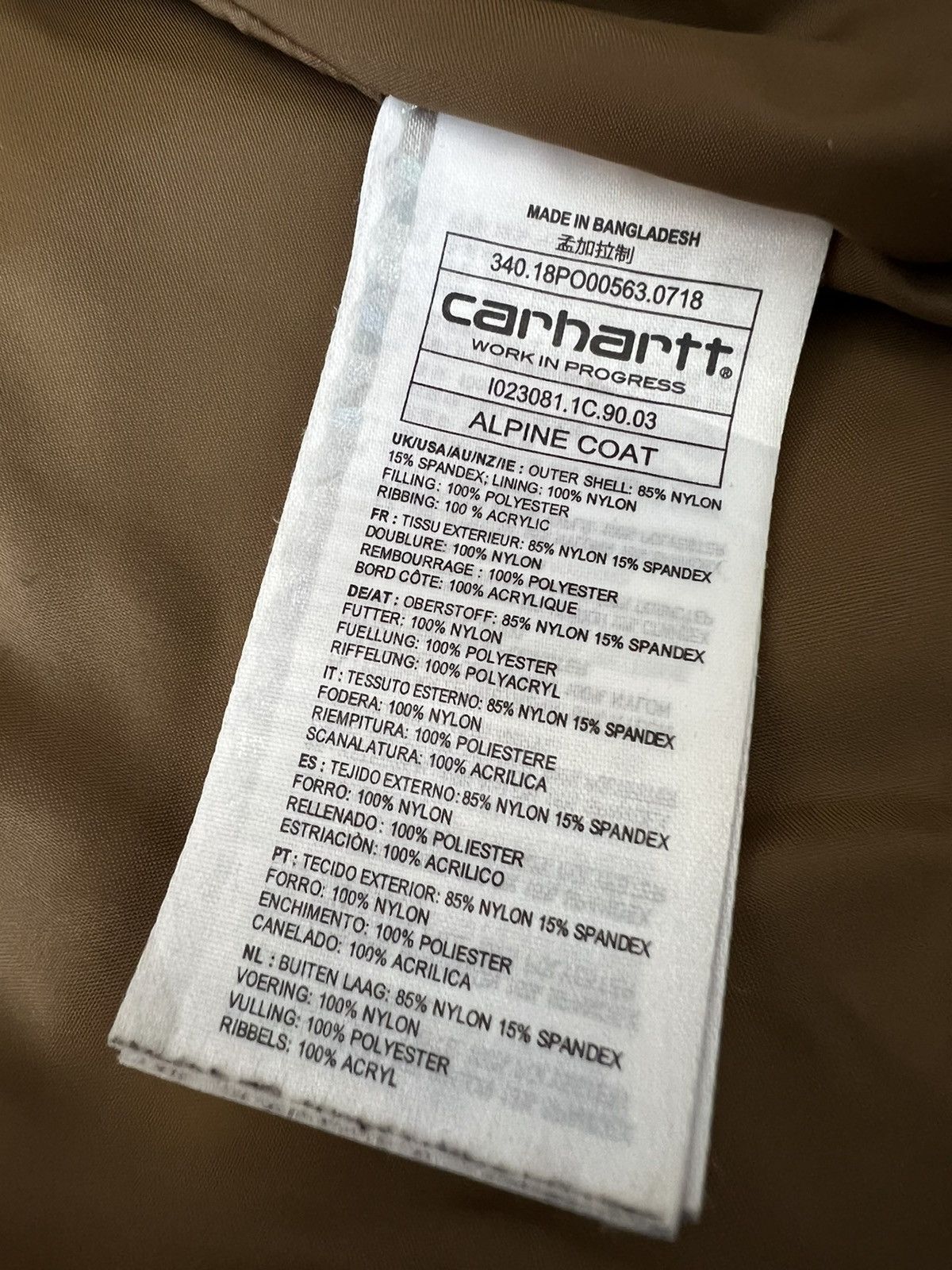 Carhartt Carhartt WIP Alpine Coat Size US S / EU 44-46 / 1 - 8 Thumbnail