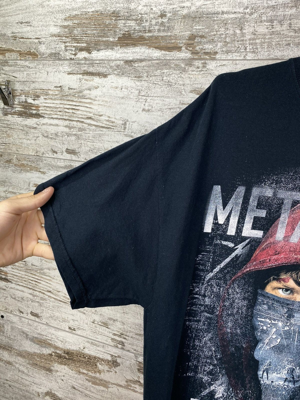 Band Tees × Metallica × Vintage Mens Vintage Metallica T Shirt rock band tee y2k Size US XL / EU 56 / 4 - 3 Thumbnail