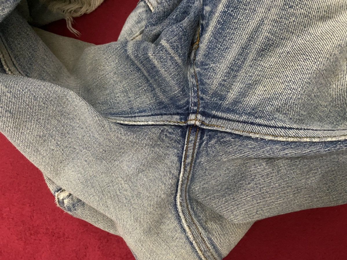 A.P.C. 🔥Vintage A.P.C Straight Cut Distress Denime Style Size US 31 - 13 Thumbnail
