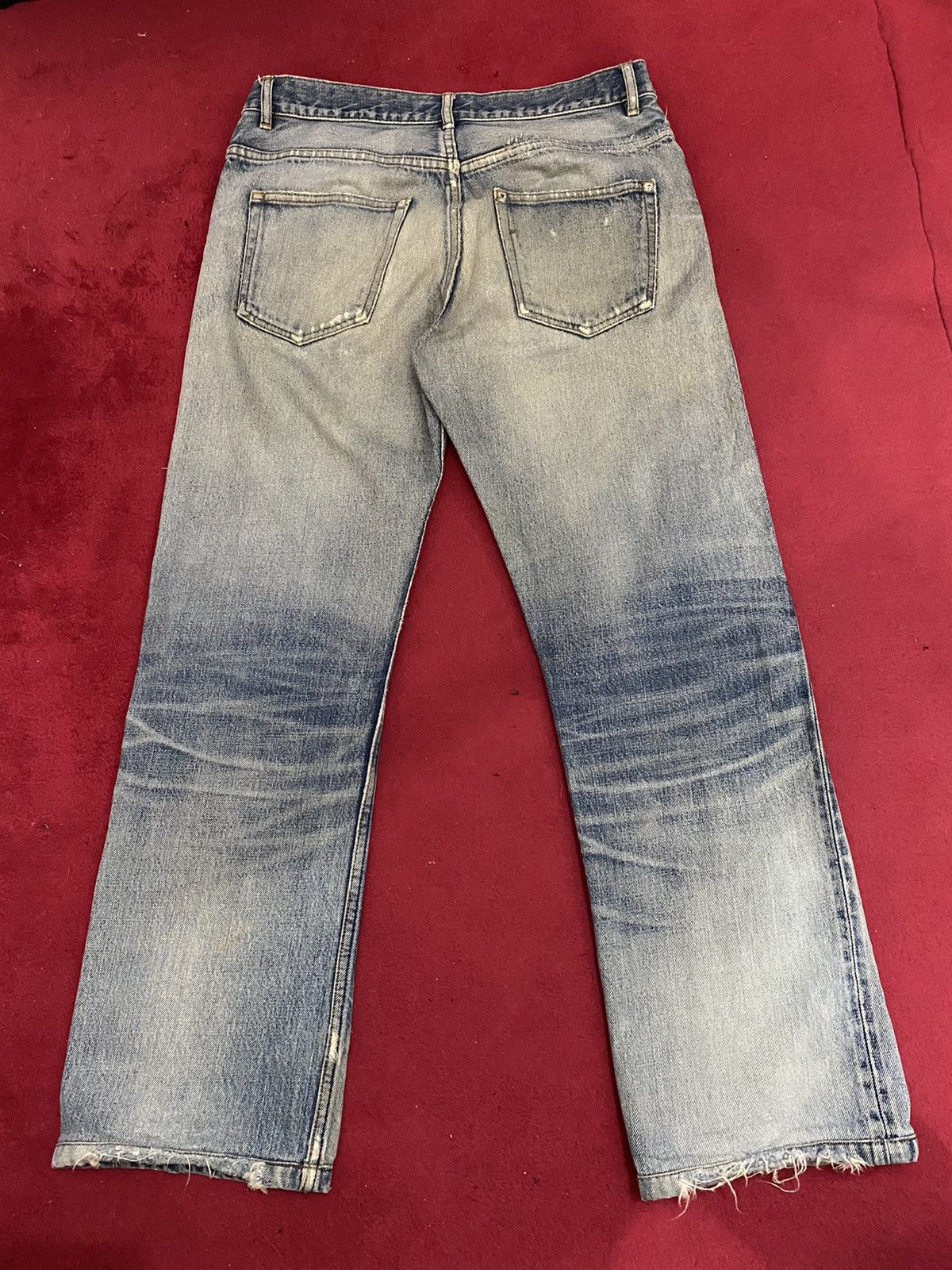 A.P.C. 🔥Vintage A.P.C Straight Cut Distress Denime Style Size US 31 - 3 Thumbnail