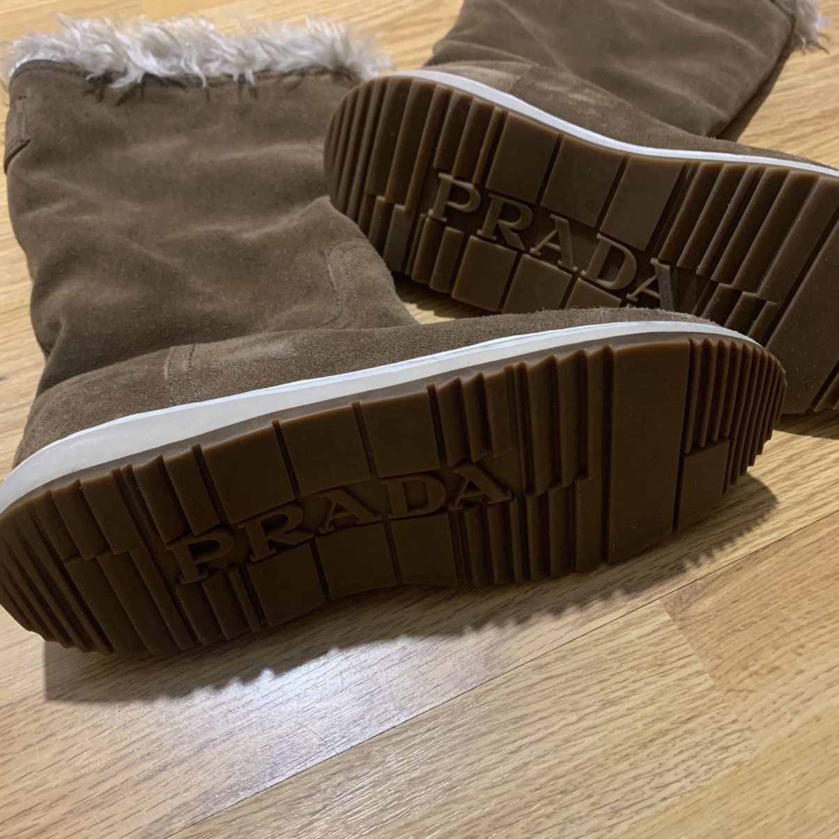 Prada ❄️❄️Vintage Prada Winter Boots Size US 7.5 / EU 40-41 - 2 Thumbnail