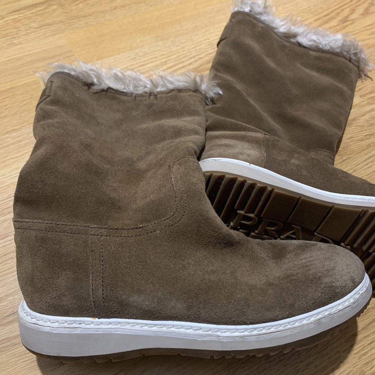 Prada ❄️❄️Vintage Prada Winter Boots Size US 7.5 / EU 40-41 - 8 Thumbnail